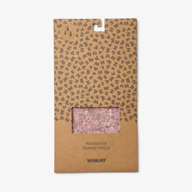 wheat-iron-on-patches-rainwear-powder-flower-meadow image 1