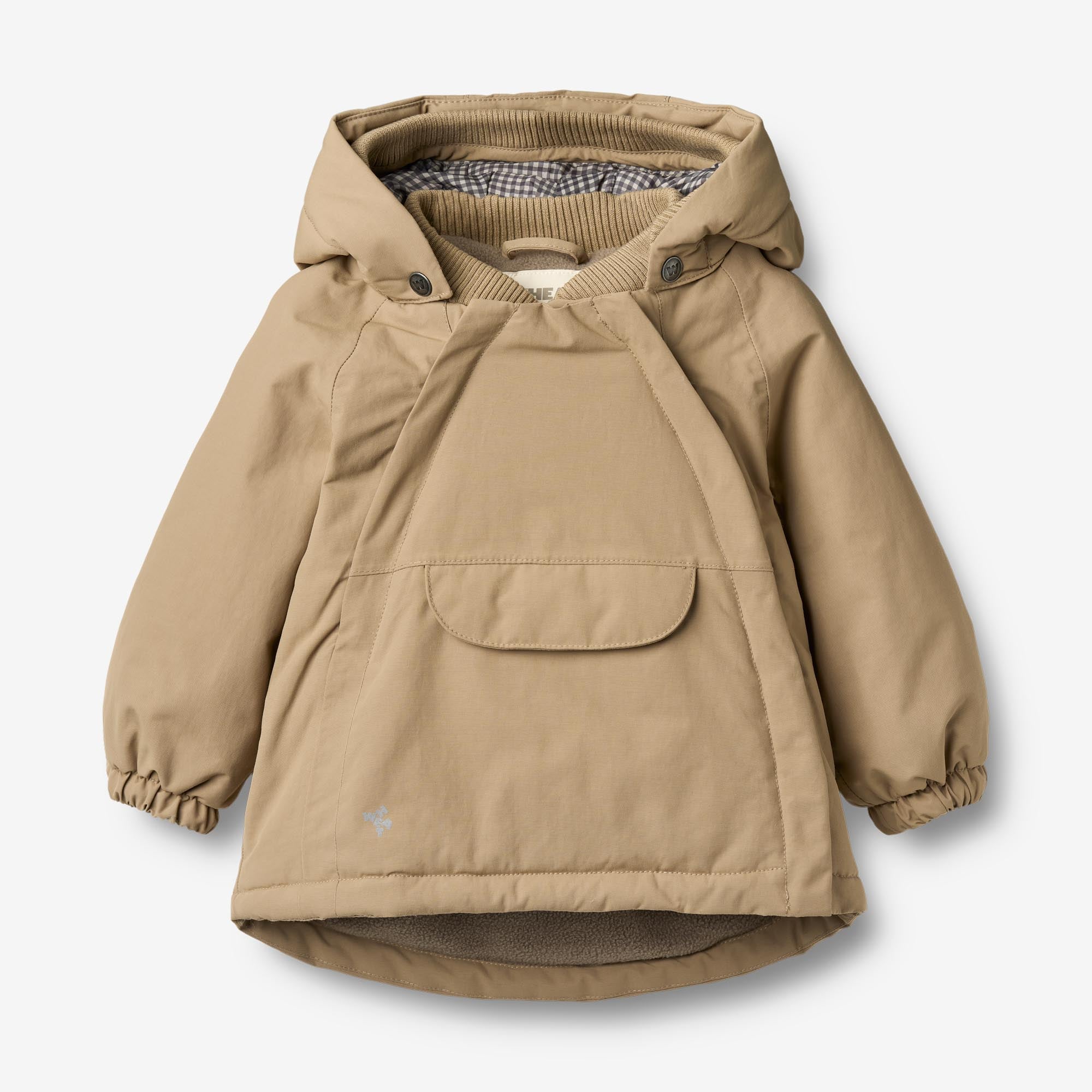 wheat-sascha-technical-jacke-walnut-wasserdicht-baby image 1