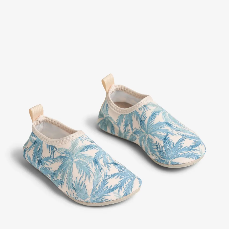 wheat-dolphin-badeschuh-palm-blue-barfu-kleinkind image 1