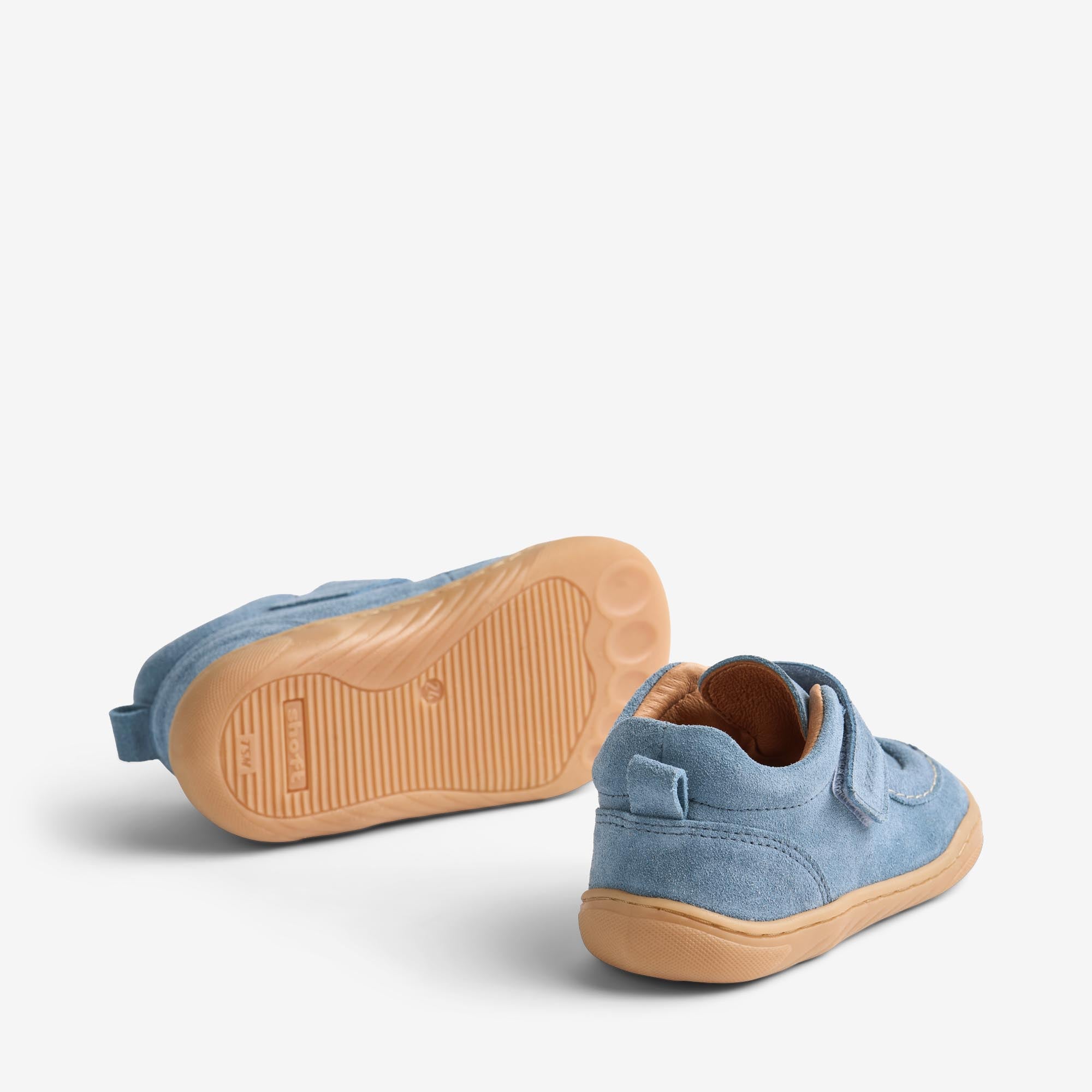wheat-storm-bootie-faded-denim-barfu-leder image 2