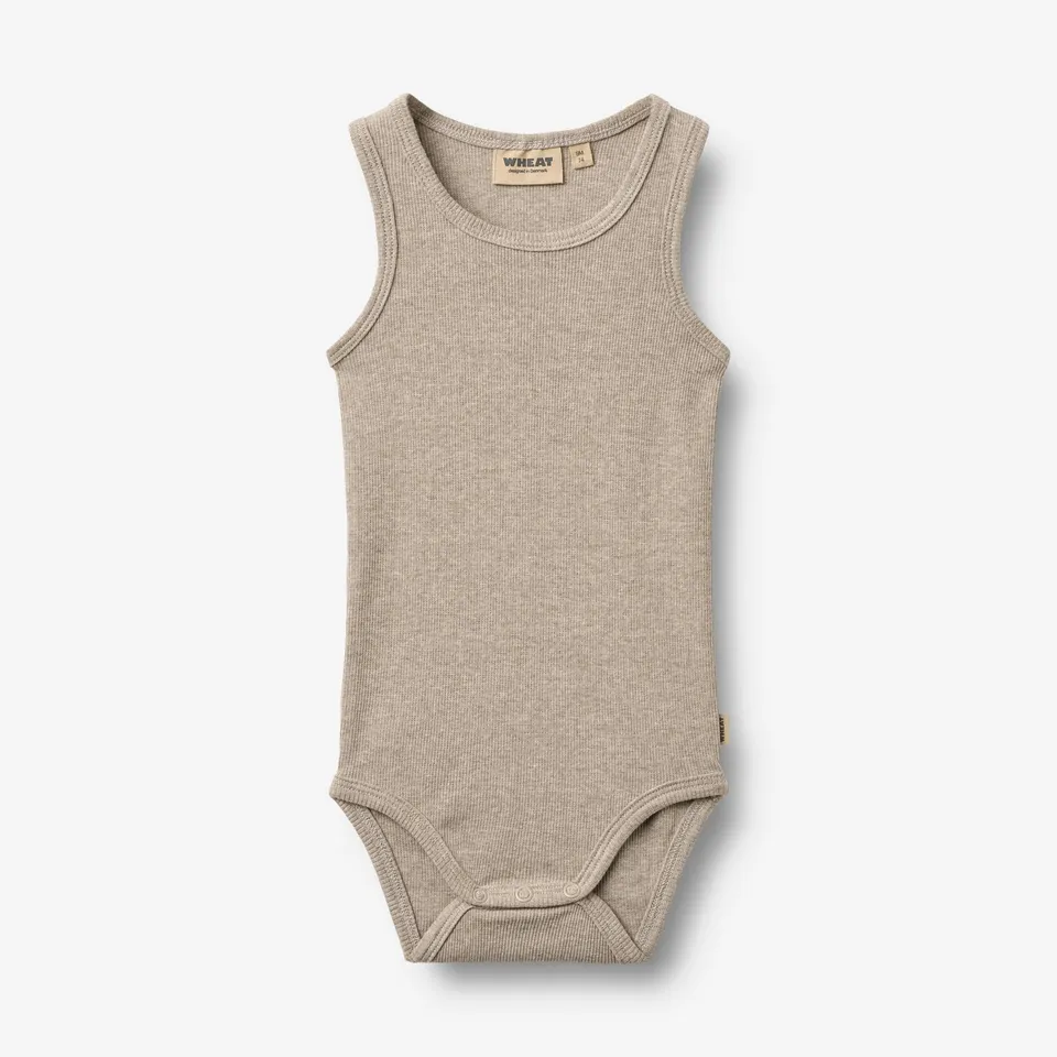 wheat-lasse-body-rmellos-gravel-melange-aus-bio-jersey image 1