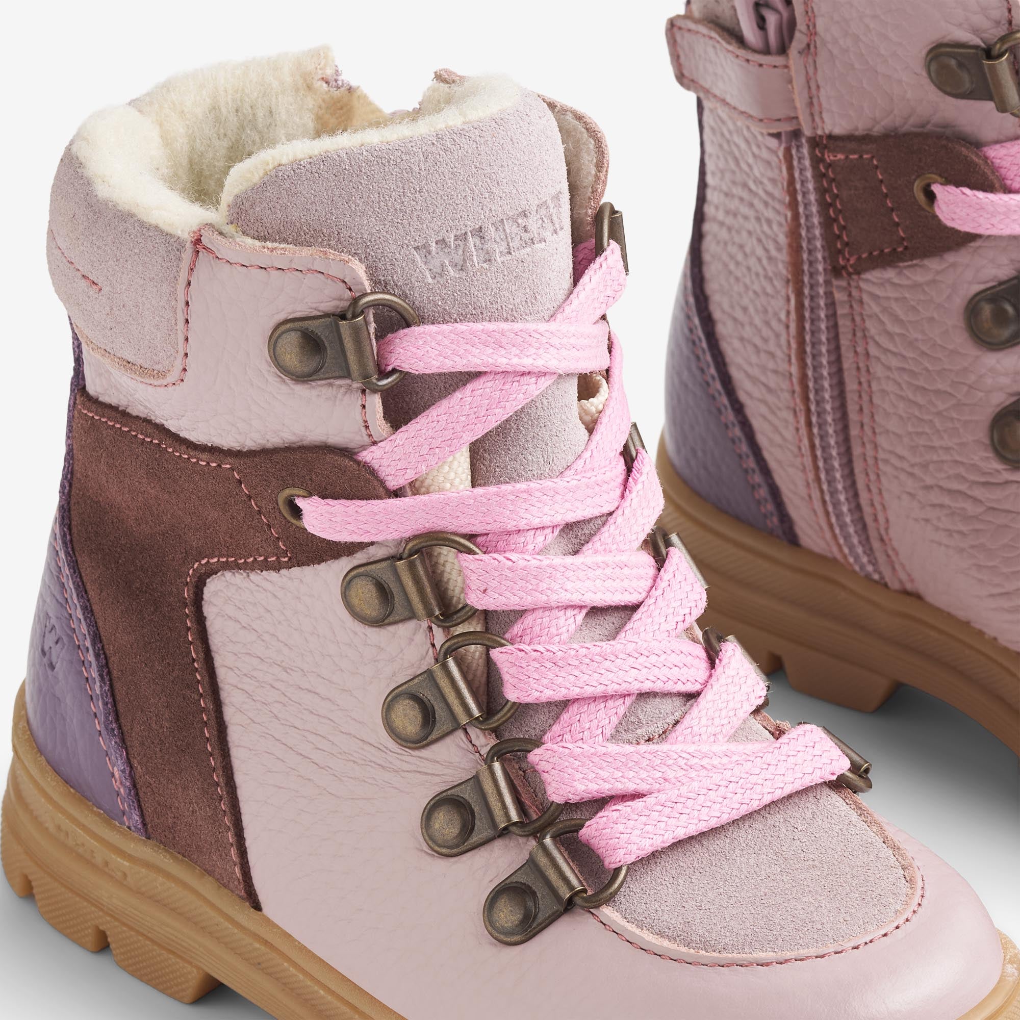 wheat-toni-hiker-tex-winterstiefel-dark-lavender-wollfutter image 6
