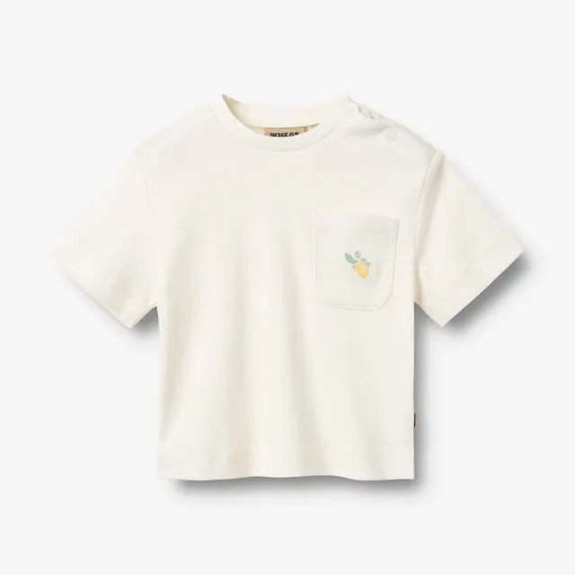 wheat-elsine-t-shirt-ivory-kurzarm-bio-baumwolle image 1