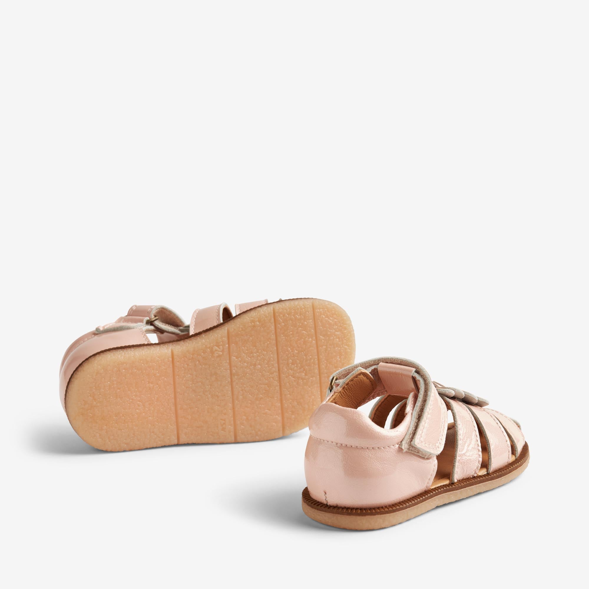 wheat-hana-sandale-rose-ballet-lackleder-klett-herz image 2