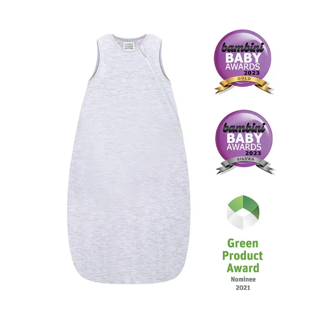 woolrex-schlafs-cke-baby-schlafsack-grau-70-cm-merinowolle image 1