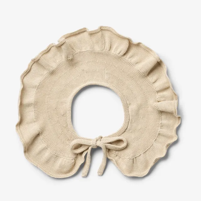 wheat-edele-strickkragen-m-dchen-offwhite-bio-baumwolle image 1