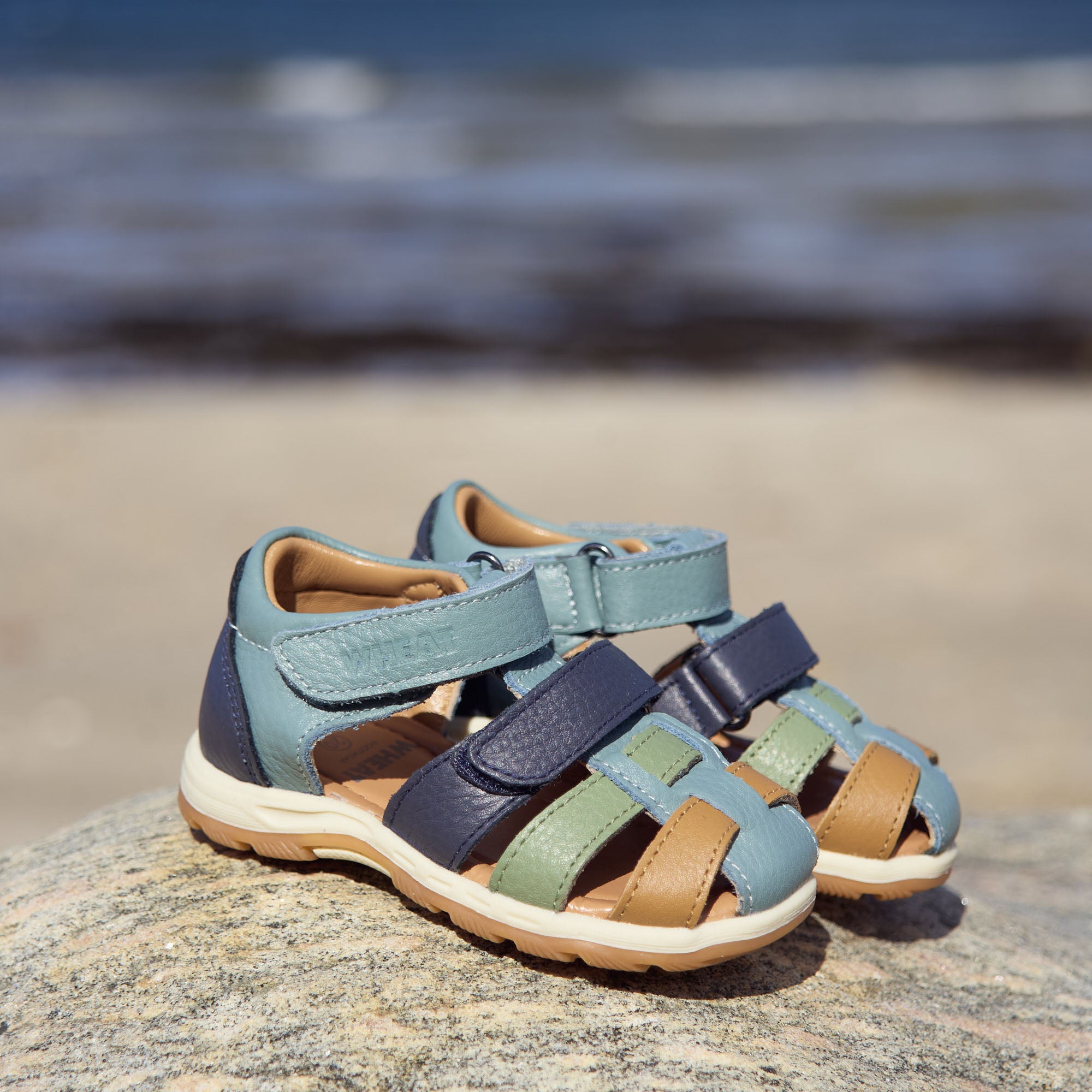 wheat-frei-sandale-stormy-sea-leder-kinder-unisex image 5