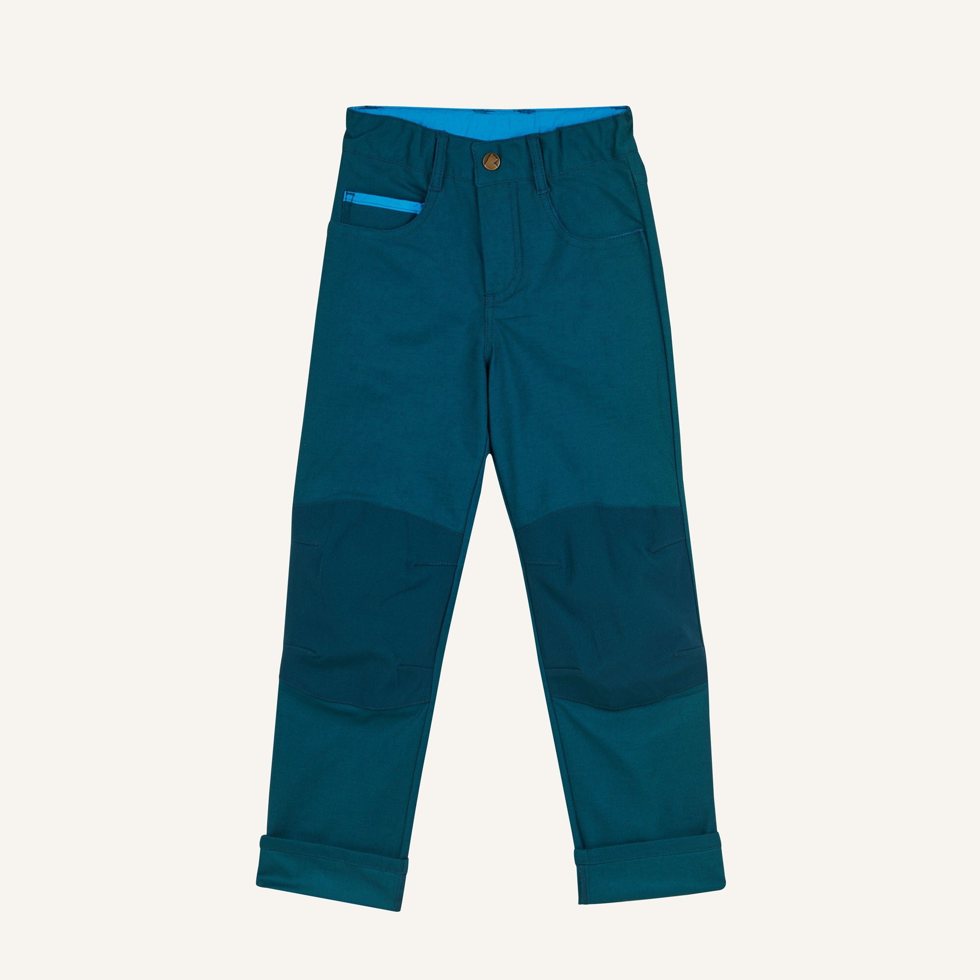 finkid-kuusi-canvas-kinderhose-bluemirage-navy-80-90-robust image 3
