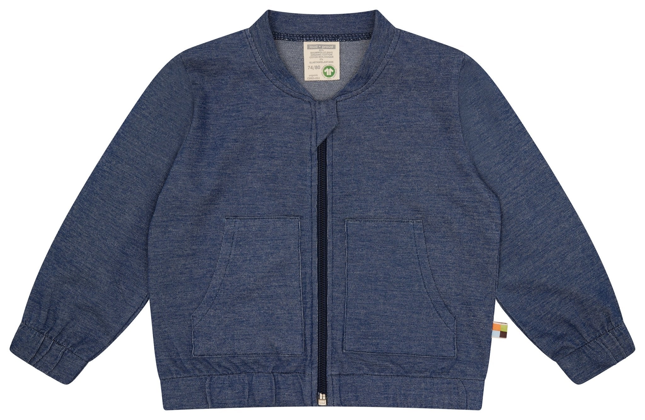 loud-proud-classics-jacke-denim-optik-jacke-ultramarine image 1