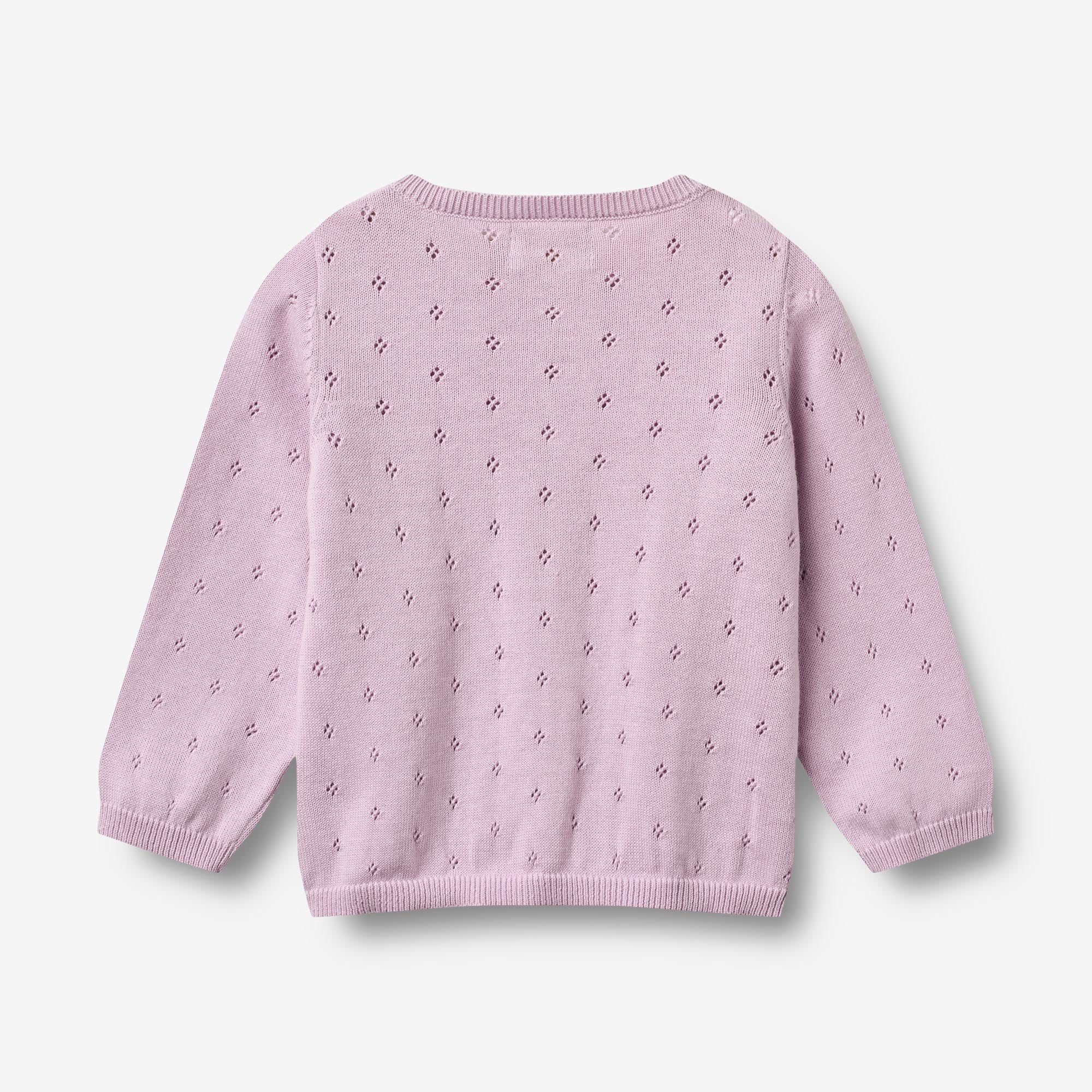 wheat-maia-strickjacke-lavender-bio-baumwolle-baby image 2