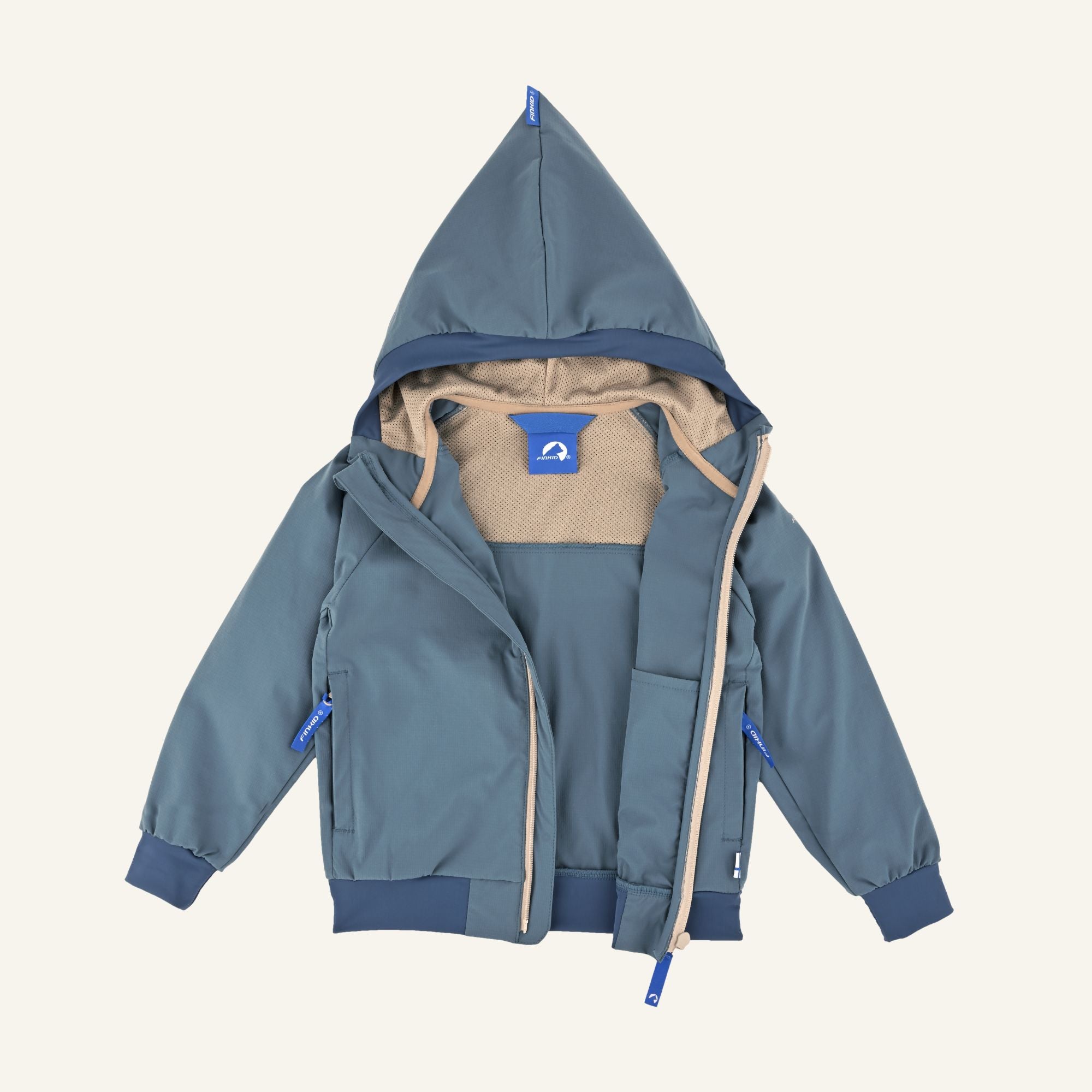 finkid-juokka-protect-sommerjacke-bluestone-m-ckenschutz image 2
