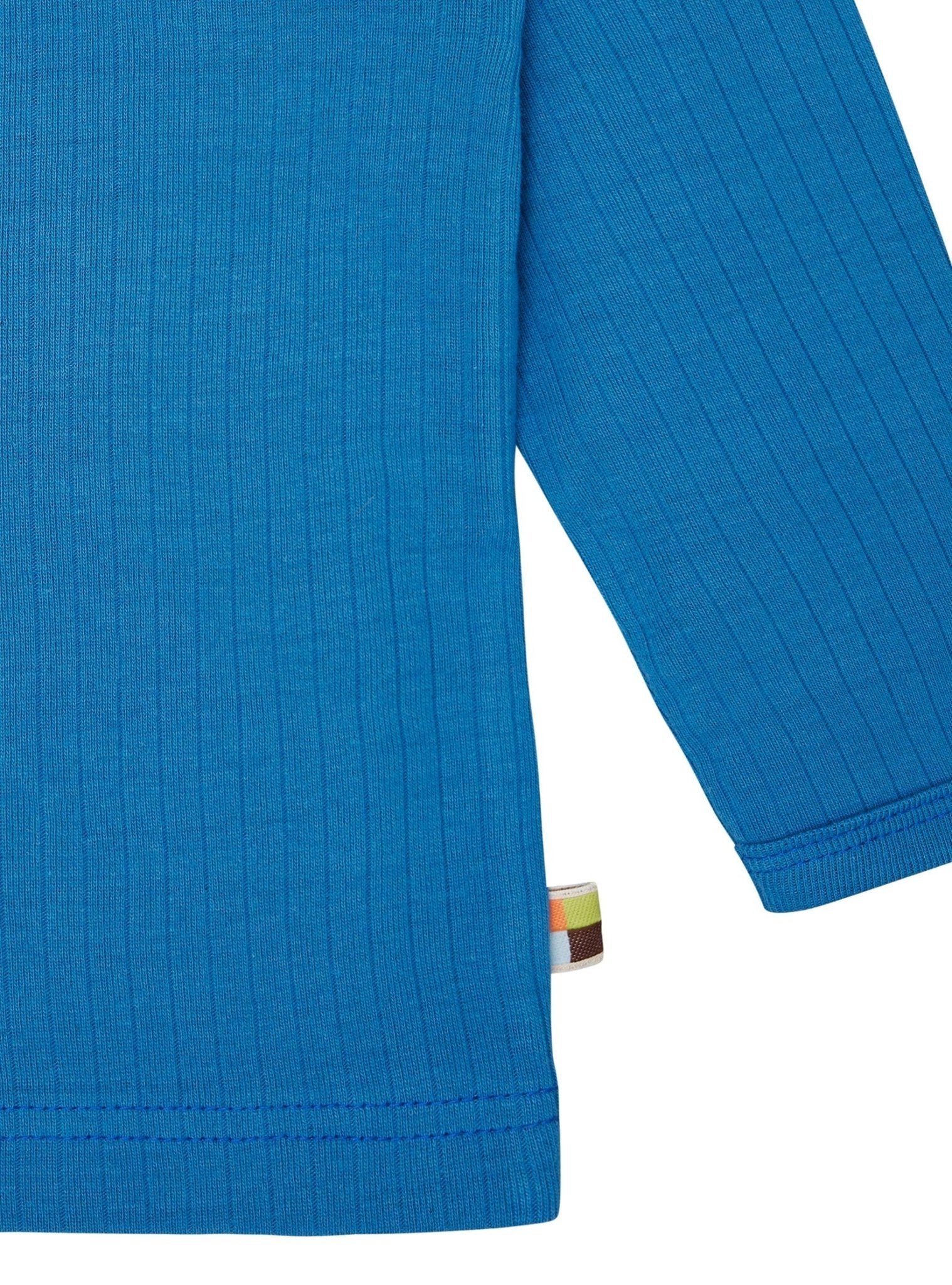 loud-proud-classics-shirt-uni-rippe-azur-62-68 image 3