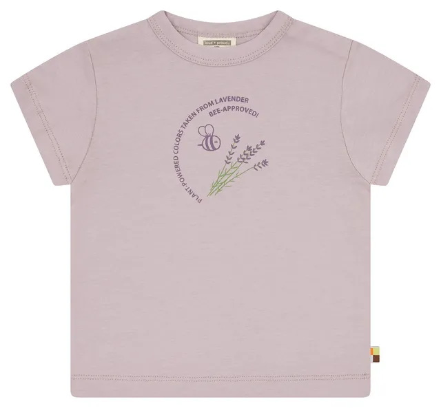 loud-proud-classics-t-shirt-pflanzenfarben-lavender-86-92 image 1