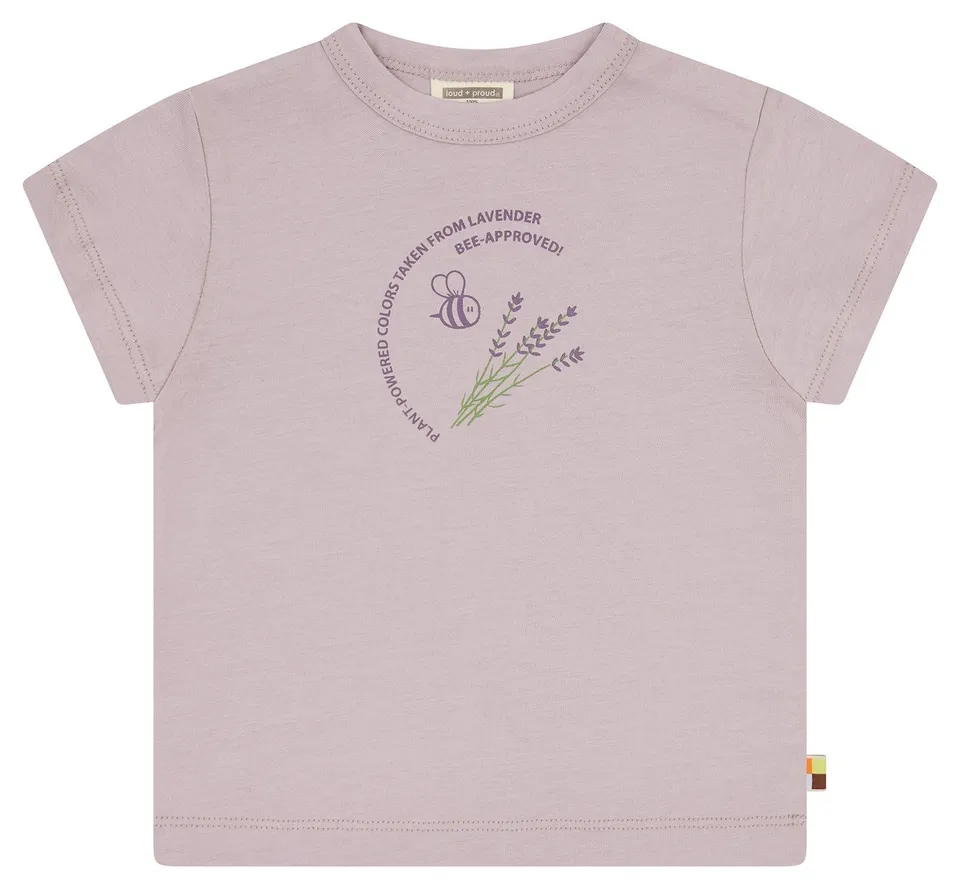 loud-proud-classics-t-shirt-pflanzenfarben-lavender-86-92 image 1
