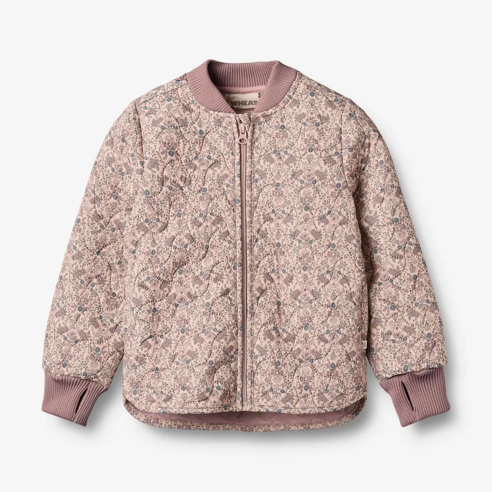 wheat-loui-thermojacke-rose-dust-tapestry-kinder-wattiert image 1