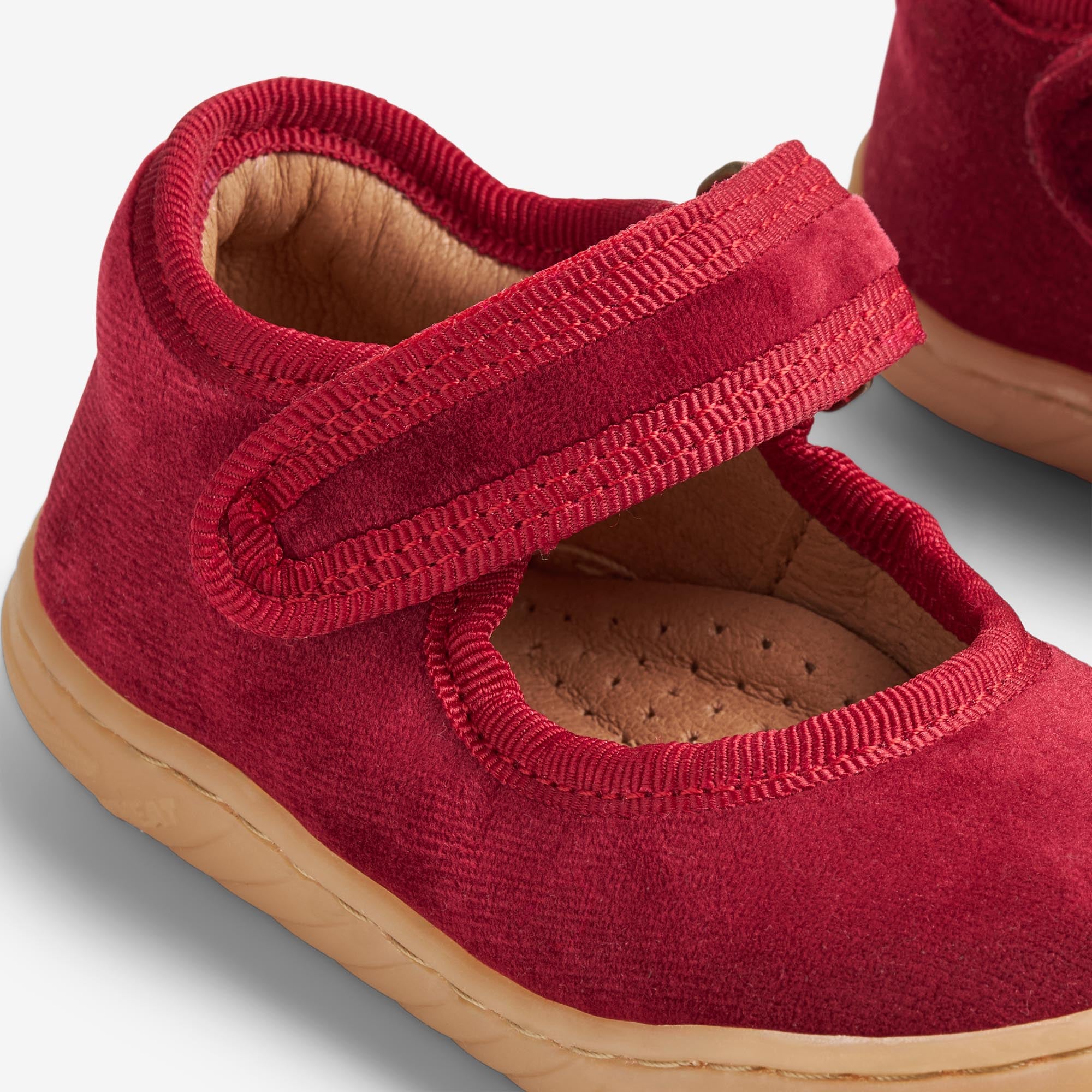 wheat-audrey-ballerina-m-dchen-red-cherry-samt-klett image 6