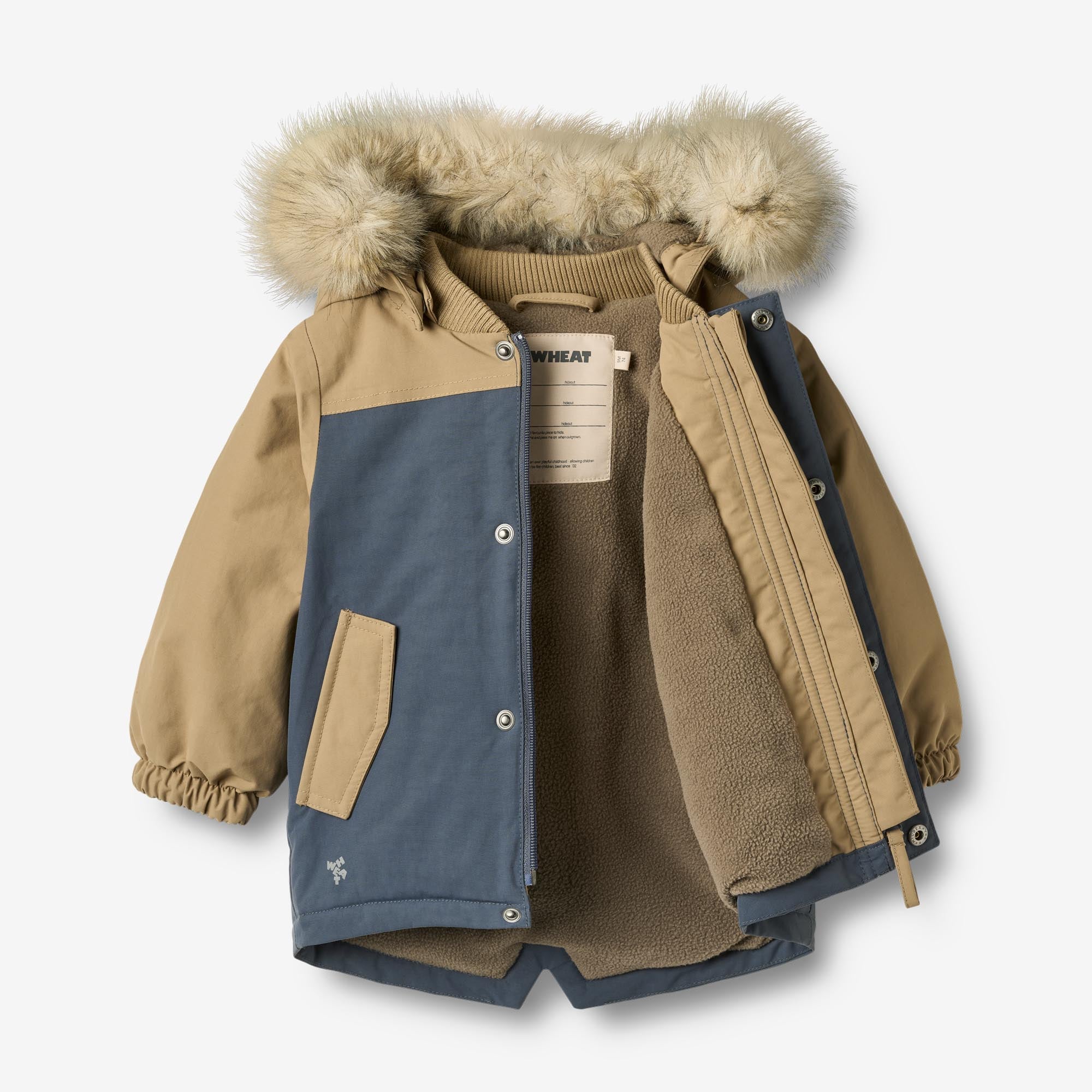 wheat-outerwear-jacket-kasper-jacke-walnut-wasserdicht-baby image 4