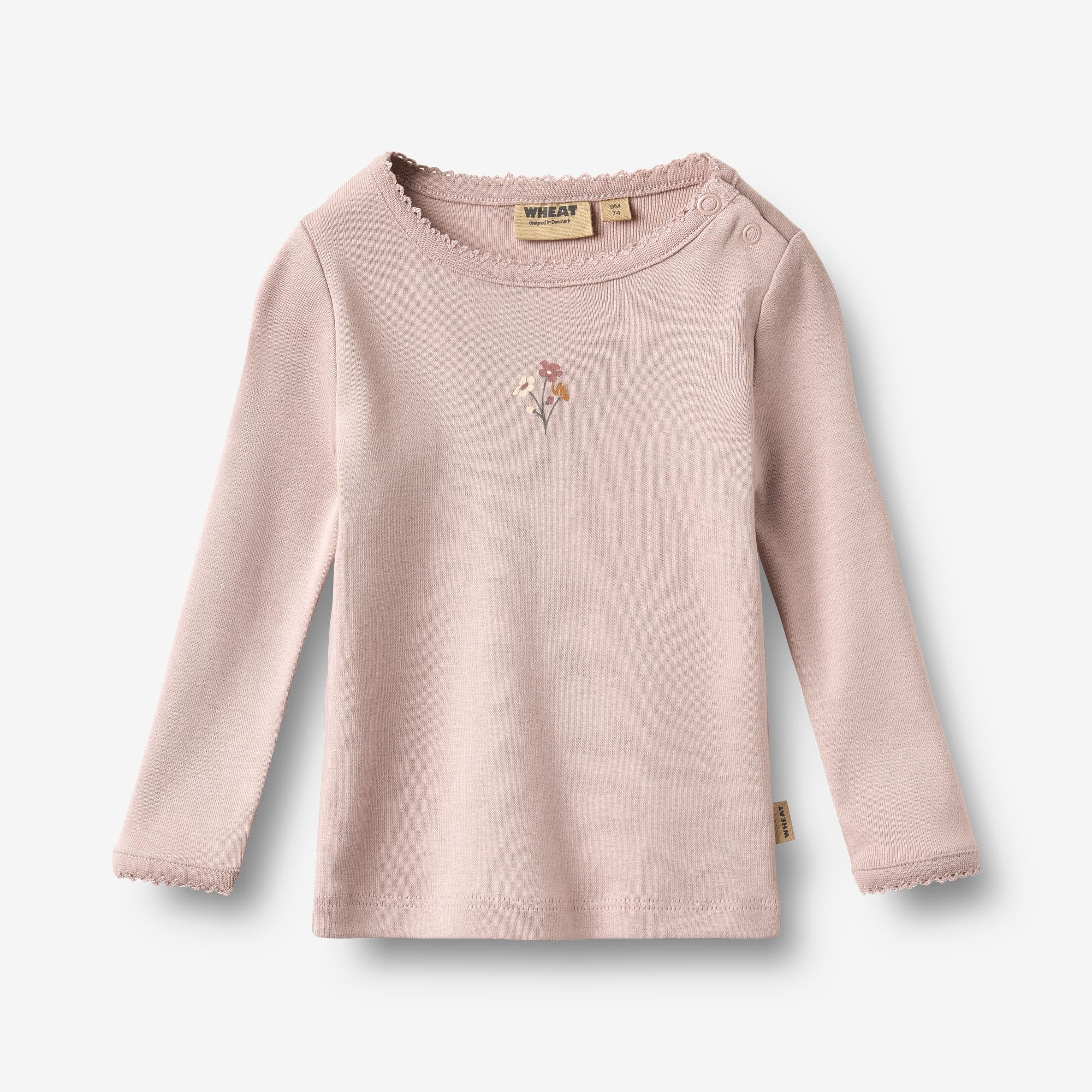 wheat-belis-langarmshirt-soft-lilac-baby-bio image 1