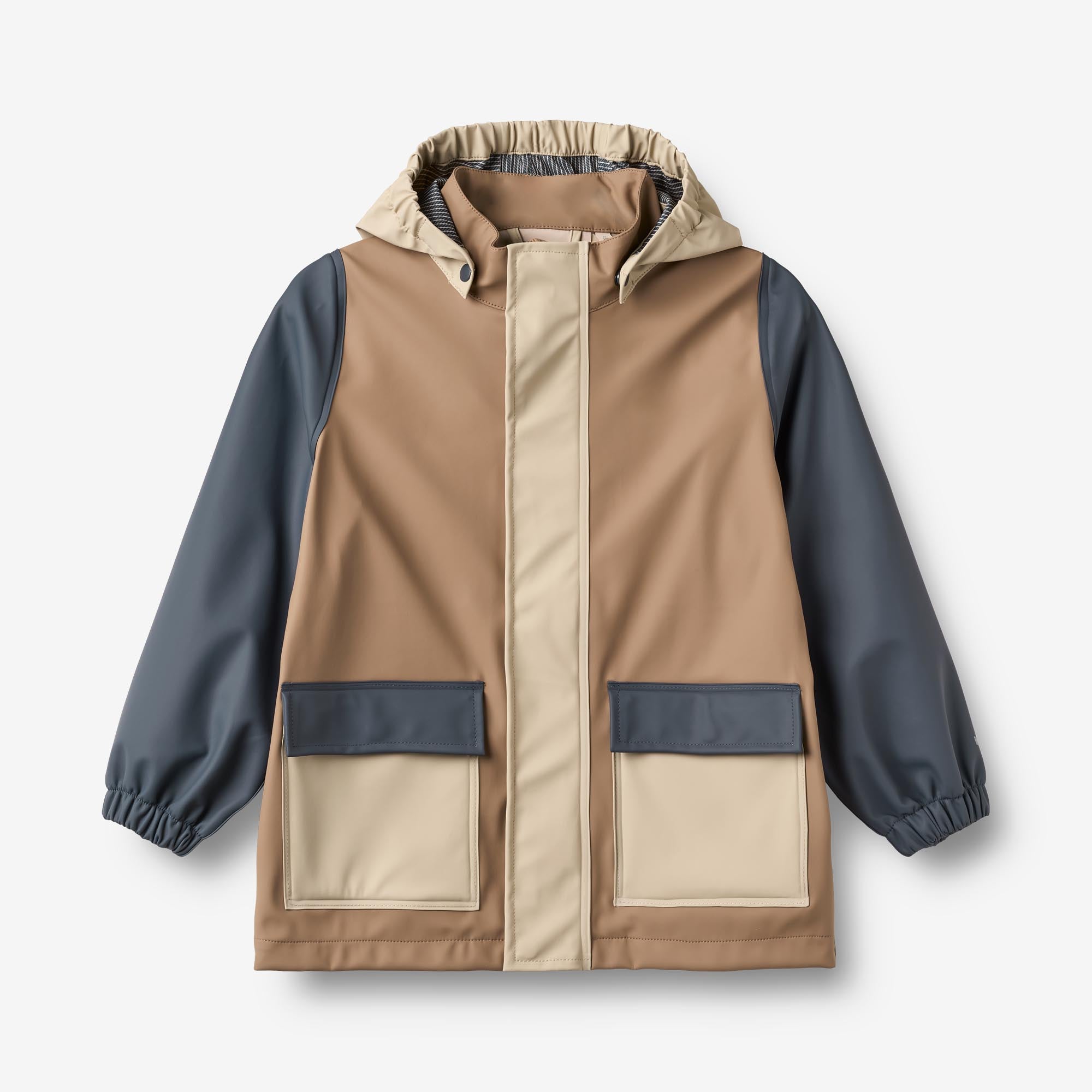 wheat-otu-regenjacke-white-pepper-kinder-wasserdicht image 1