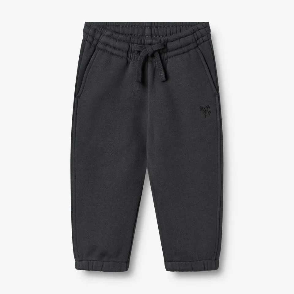 wheat-cruz-sweatpants-navy-bio-baumwolle-baby-unisex image 1