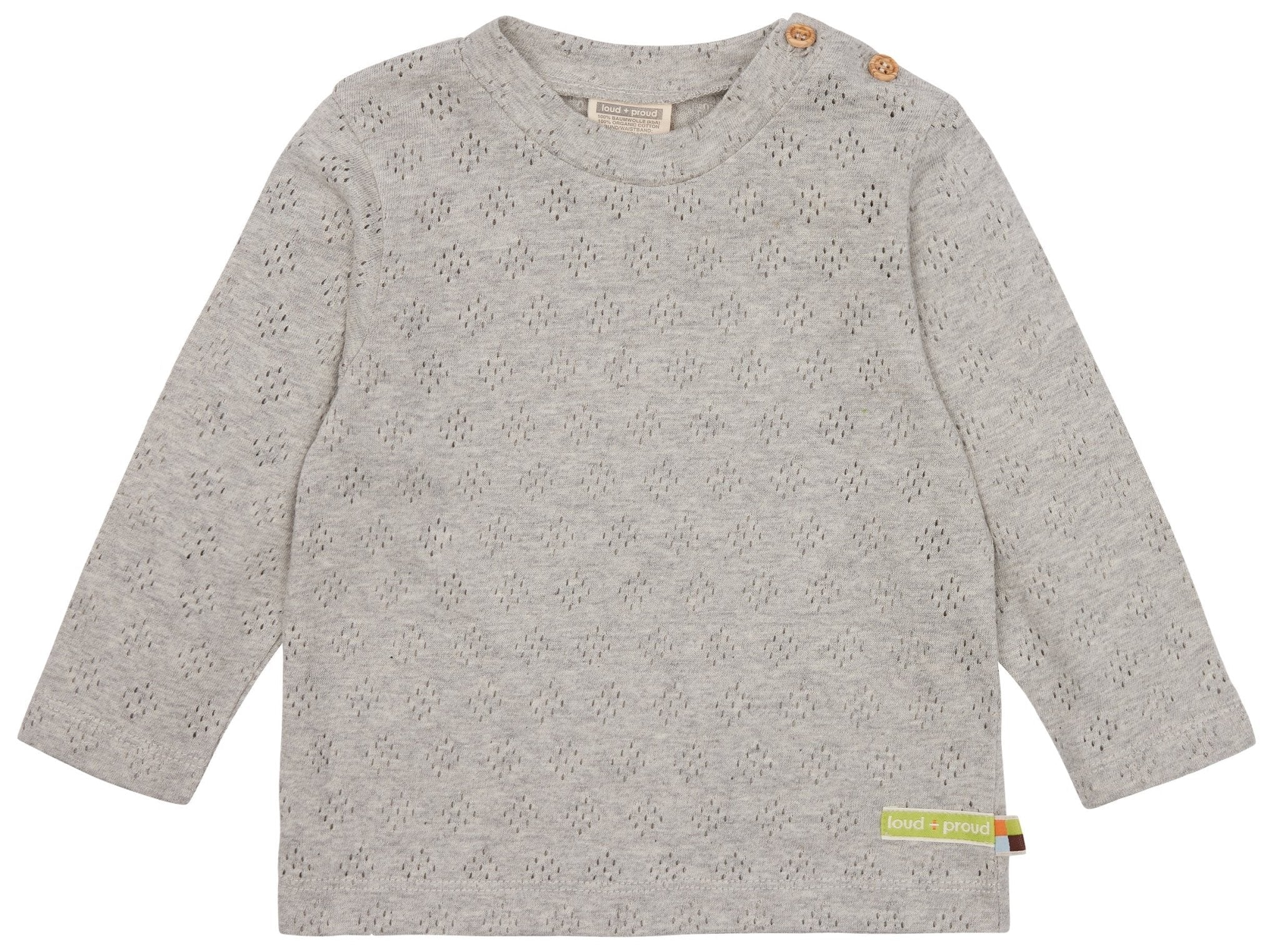 loud-proud-classics-shirt-lochmuster-langarm-grass-86-92-jacquard image 3