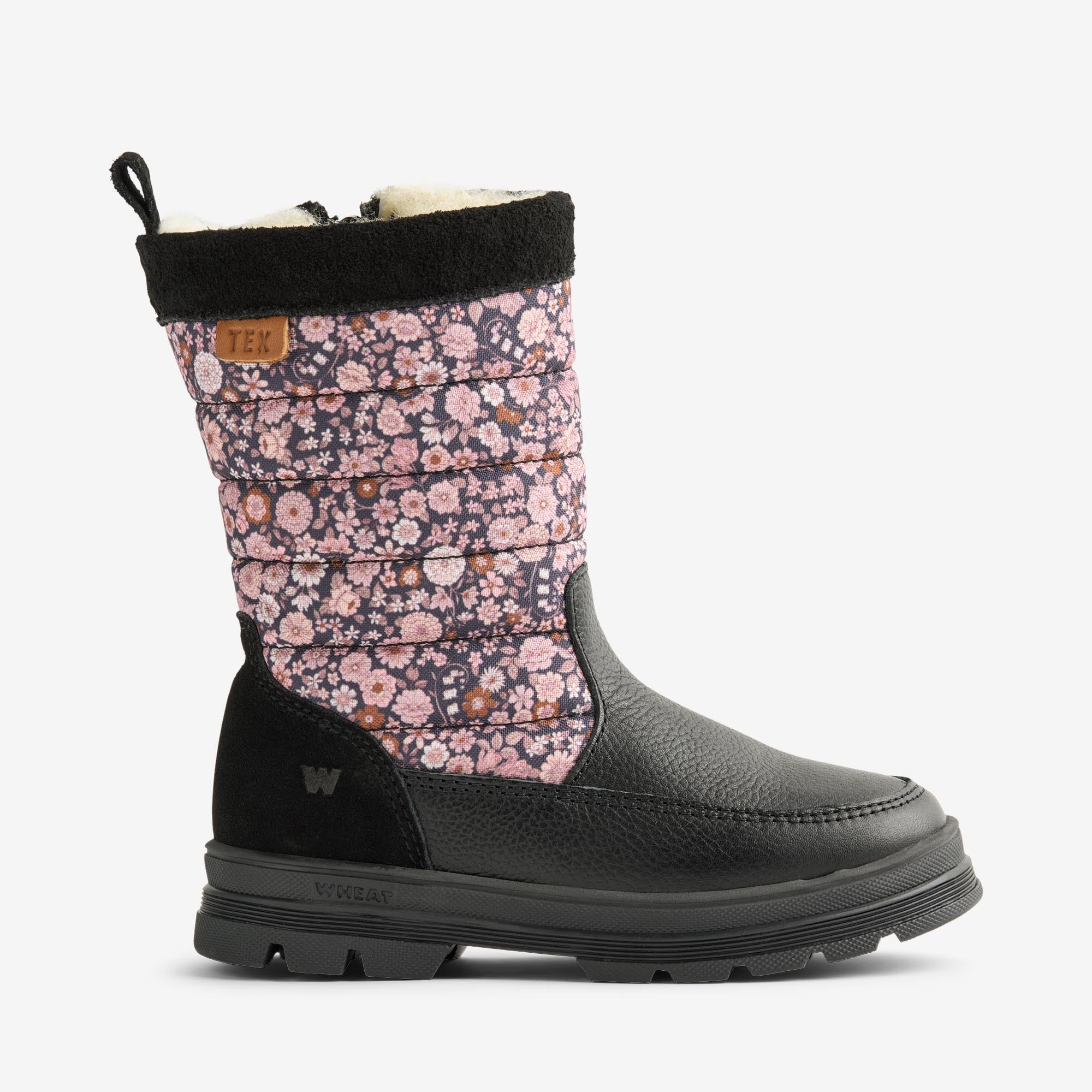 wheat-koa-tex-winterboot-black-wollfutter image 2