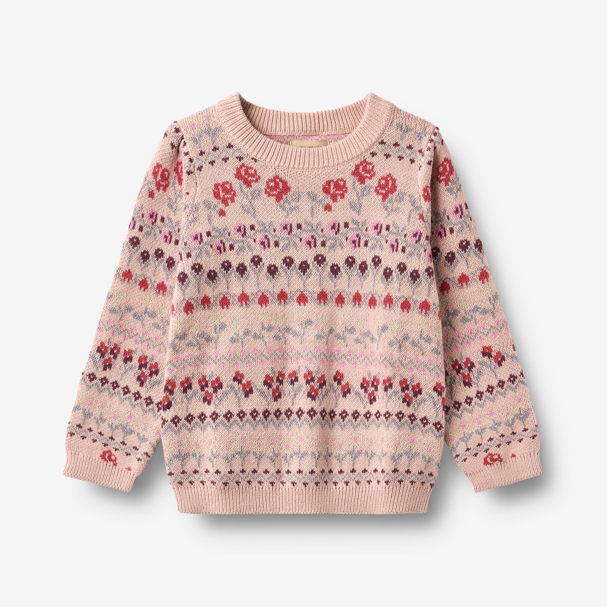 wheat-mikmak-jacquard-pullover-dim-rose-bio image 1