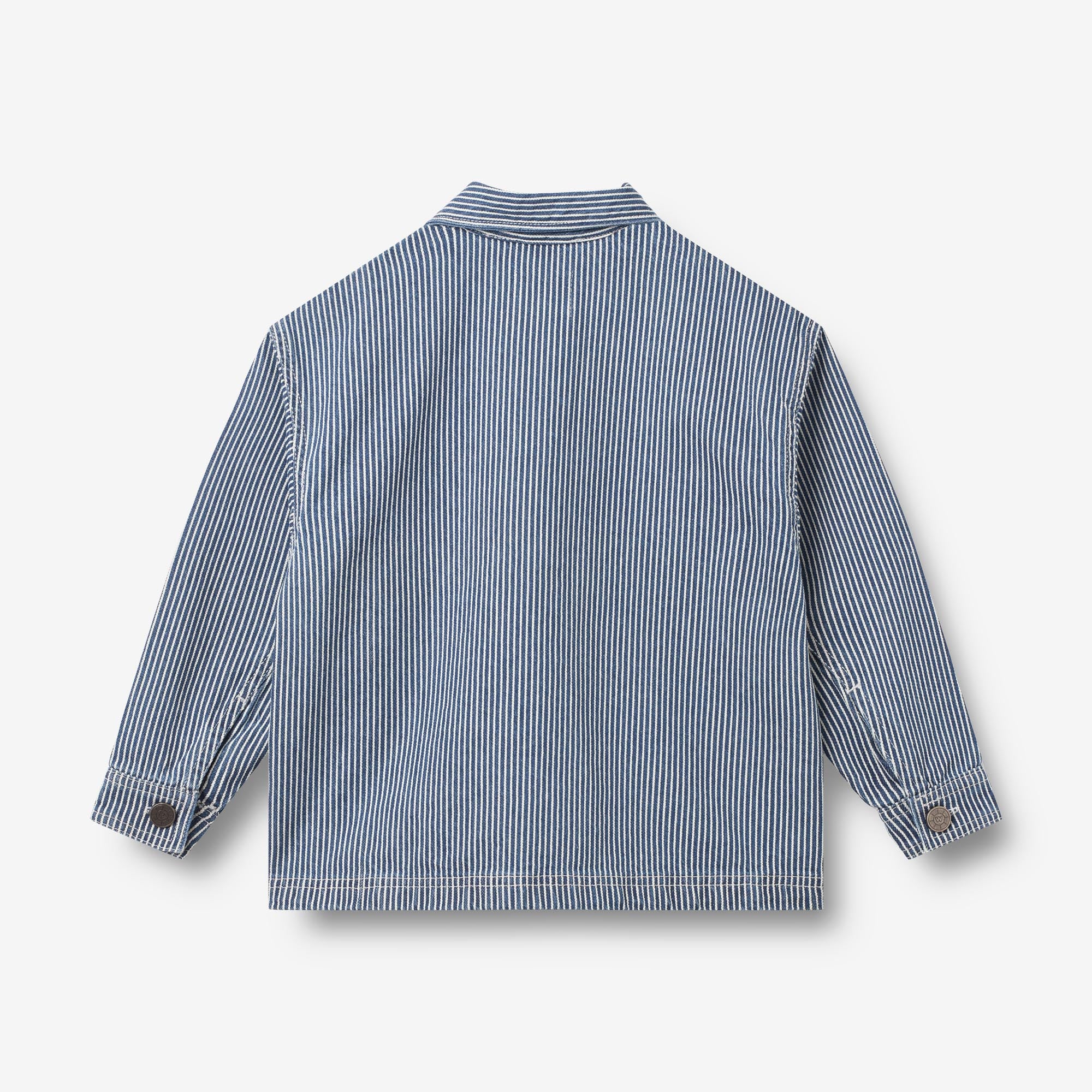 wheat-cole-overshirt-kinder-bio-baumwolle-denim-stripe image 3