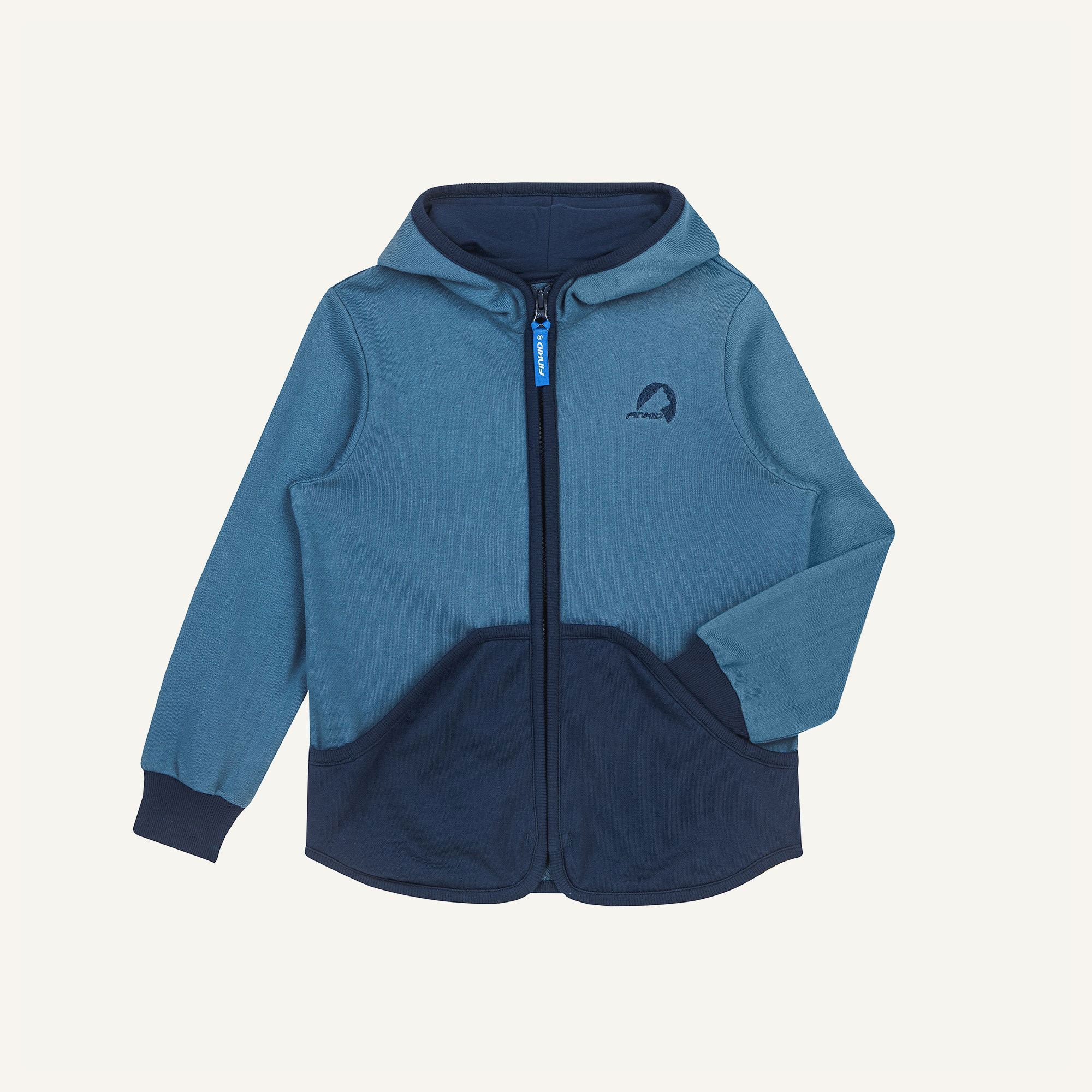 finkid-husky-jaakko-kinder-sweatjacke-navy-nautic-80-90 image 2