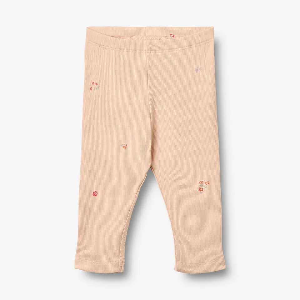 wheat-leggings-jules-rose-flowers-babyhose-baumwolle image 1