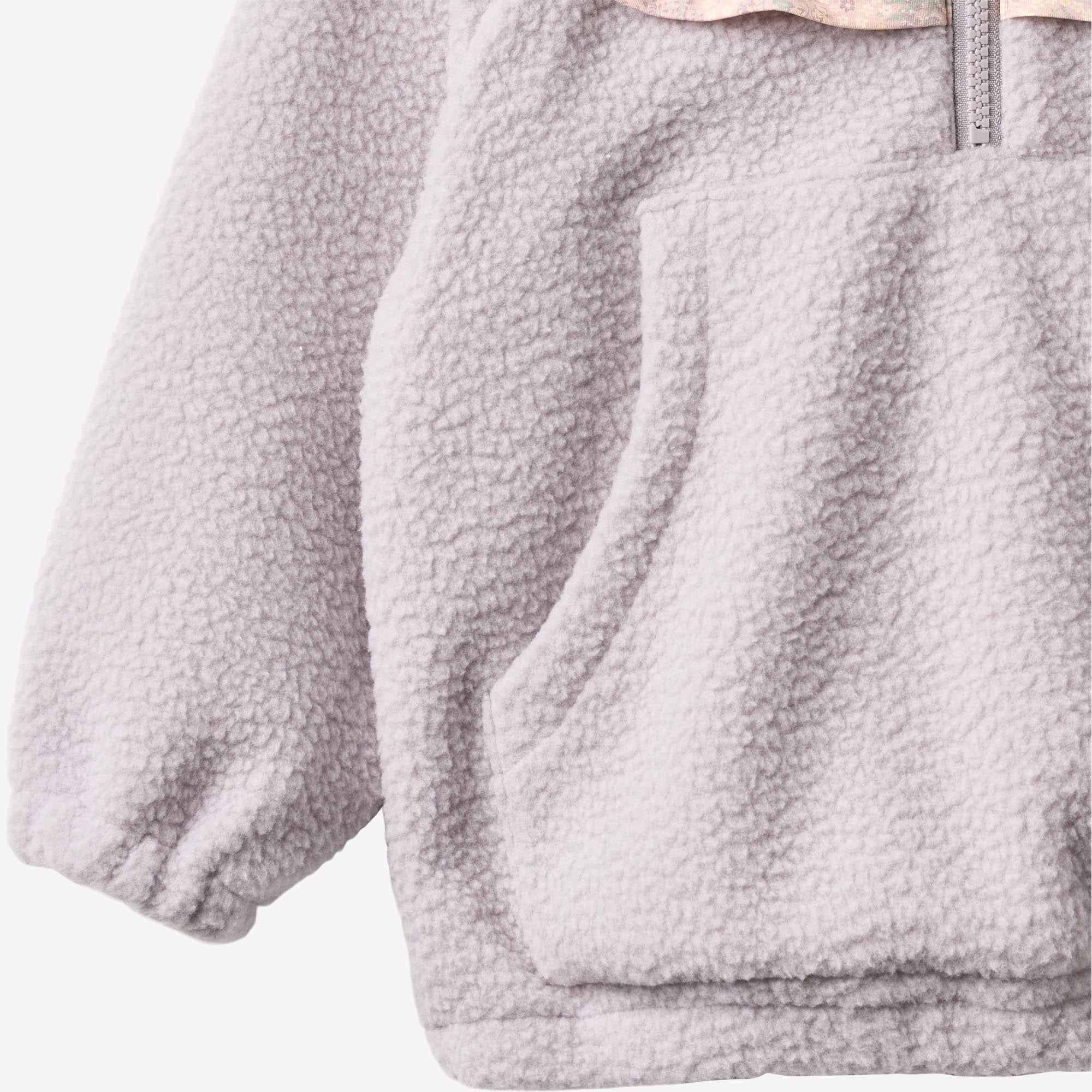 wheat-rayao-fleece-anorak-recycelt-lavender-rain image 3
