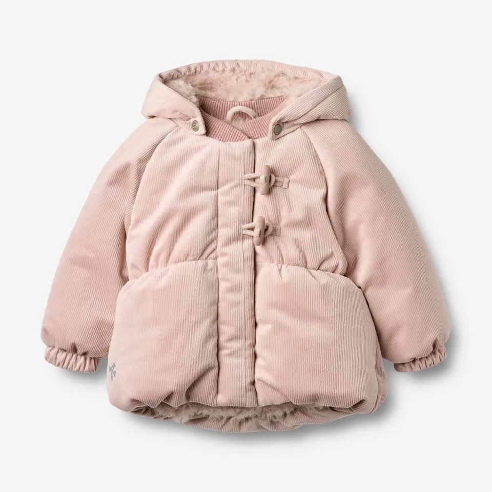 wheat-olga-pufferjacke-rose-powder-cord-baby-winter image 1