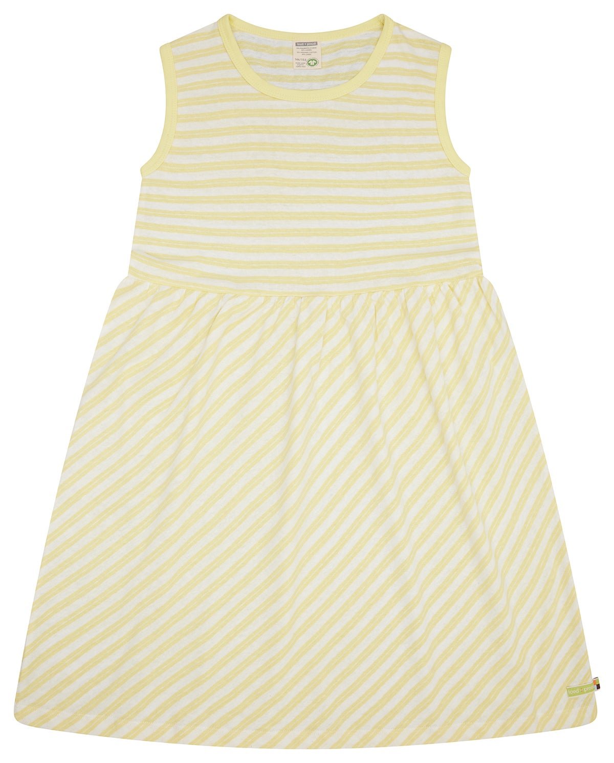 loud-proud-classics-kleid-streifen-leinen-blonde-rmellos image 3