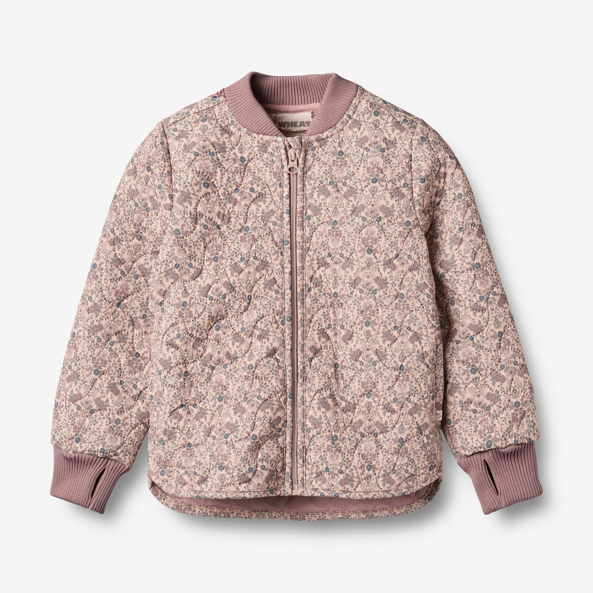 wheat-loui-thermojacke-rose-dust-tapestry-kinder-wattiert image 1