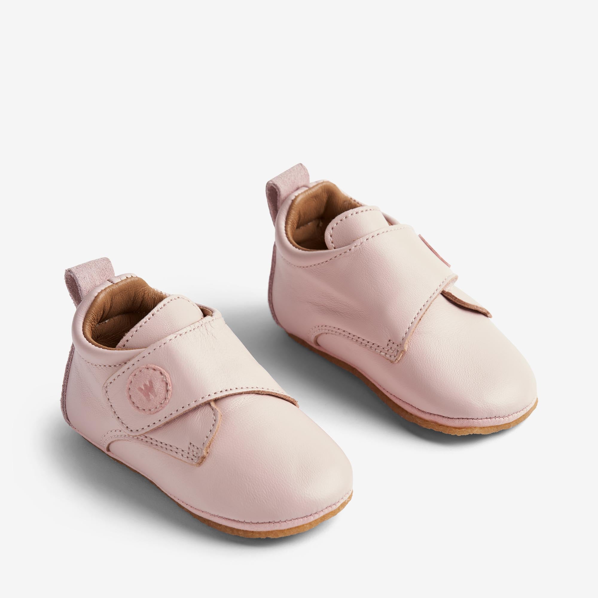 wheat-dakota-hausschuhe-rose-ballet-leder-baby image 1