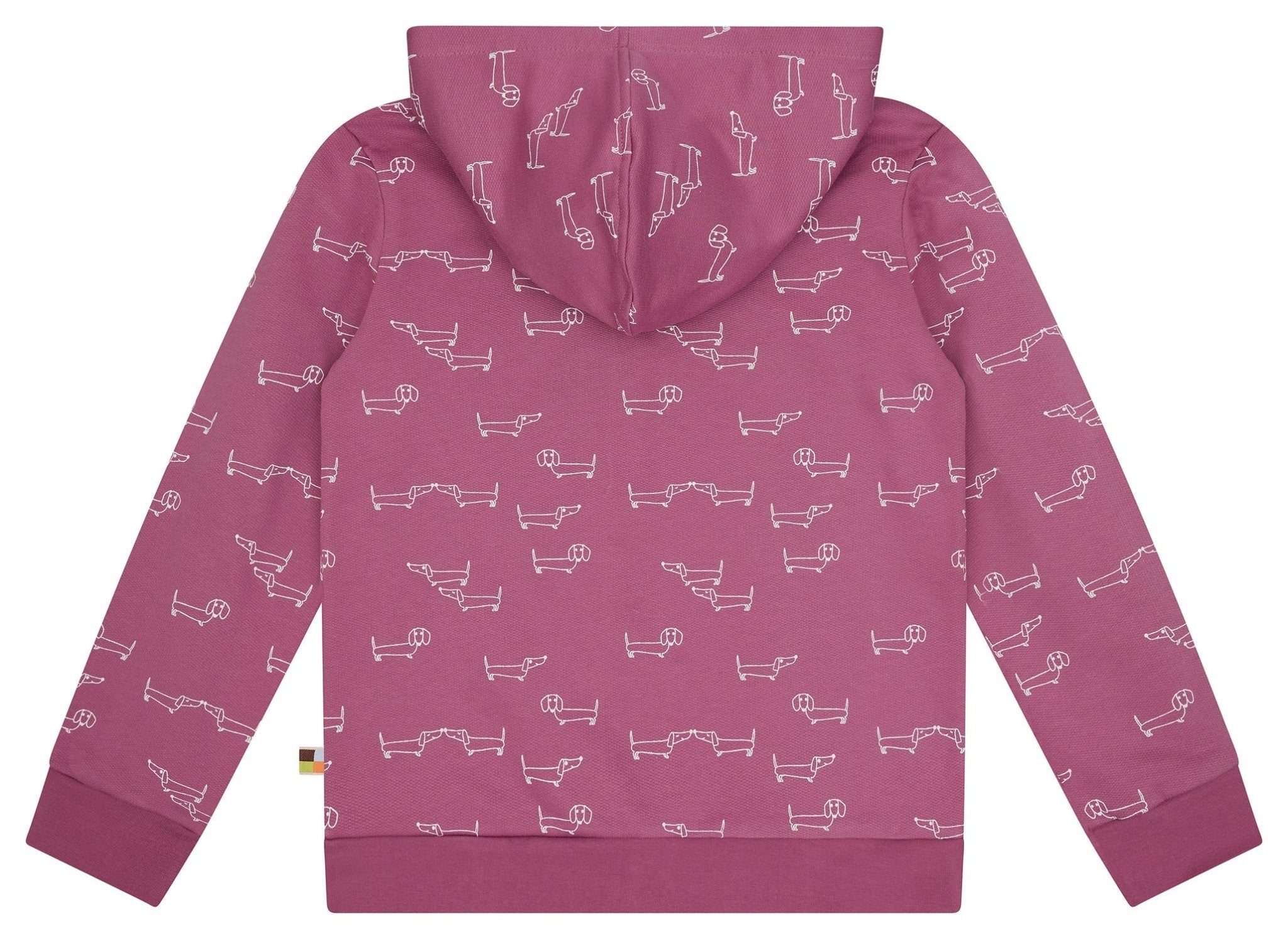 loud-proud-classics-sweatjacke-kapuze-kinder-oregano-dackel image 5