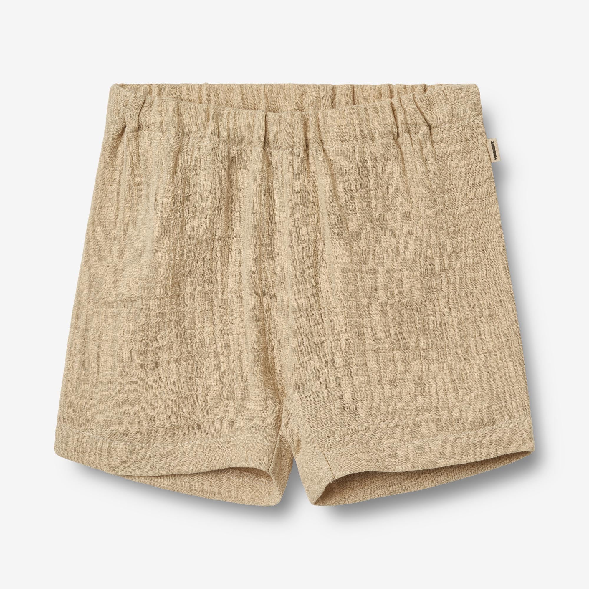 wheat-luca-shorts-soft-sand-bio-baumwolle-baby image 1
