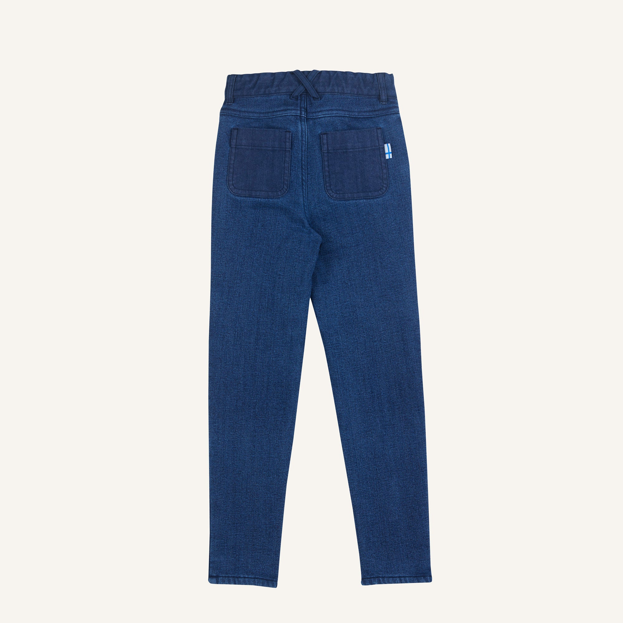 finkid-husky-kuulu-thermo-denim-winterhose-denim-110-120 image 2