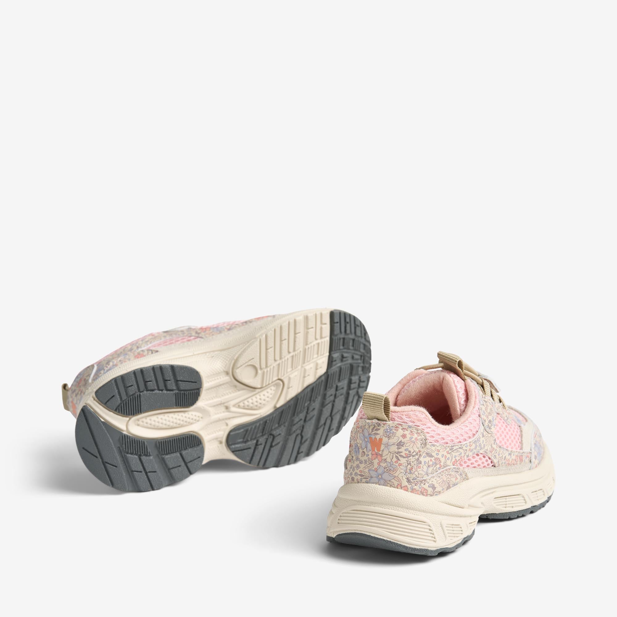 wheat-arthur-sneaker-air-blue-flowers-leder-kinderschuhe image 2