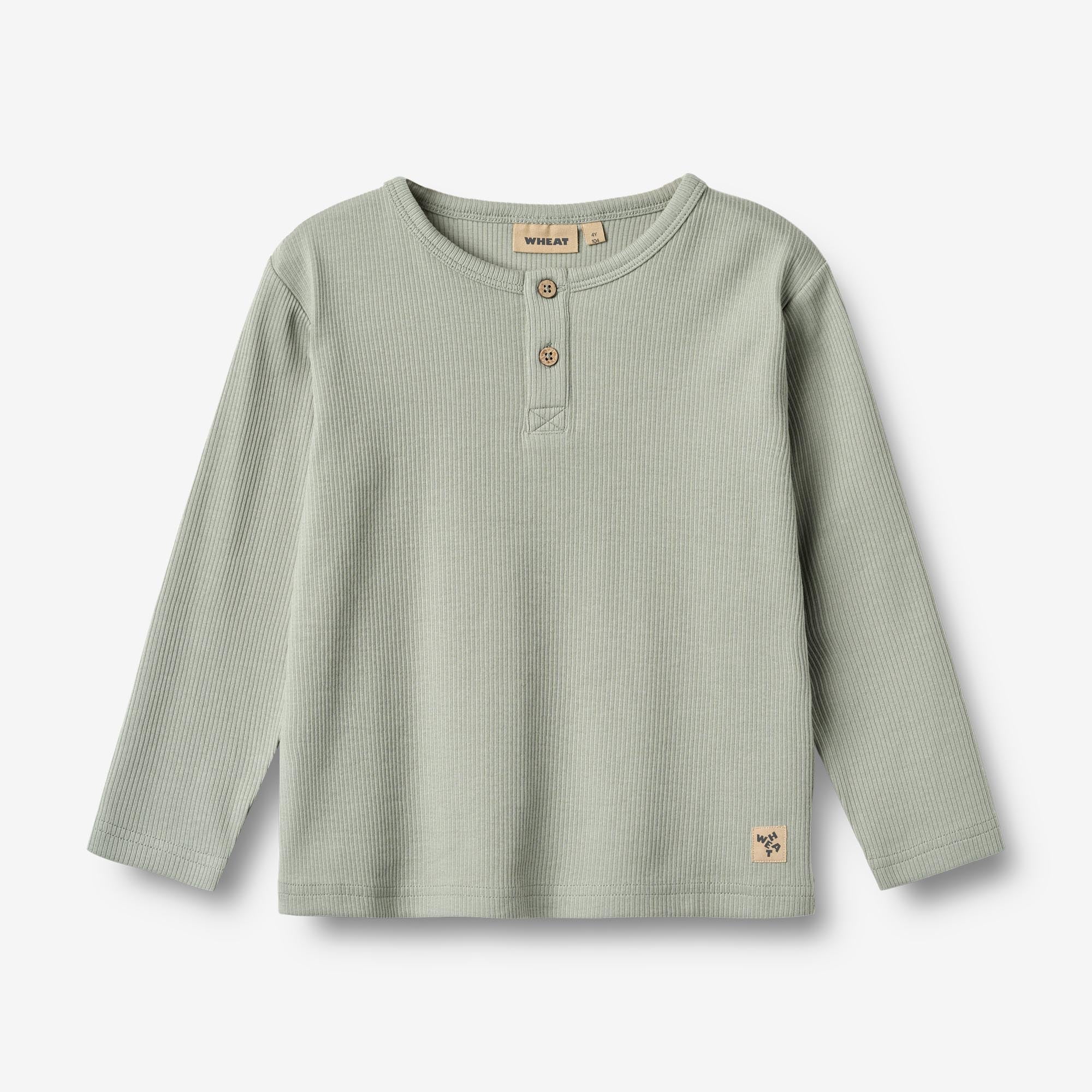 wheat-t-shirt-morris-langarmshirt-morning-mist-bio image 1