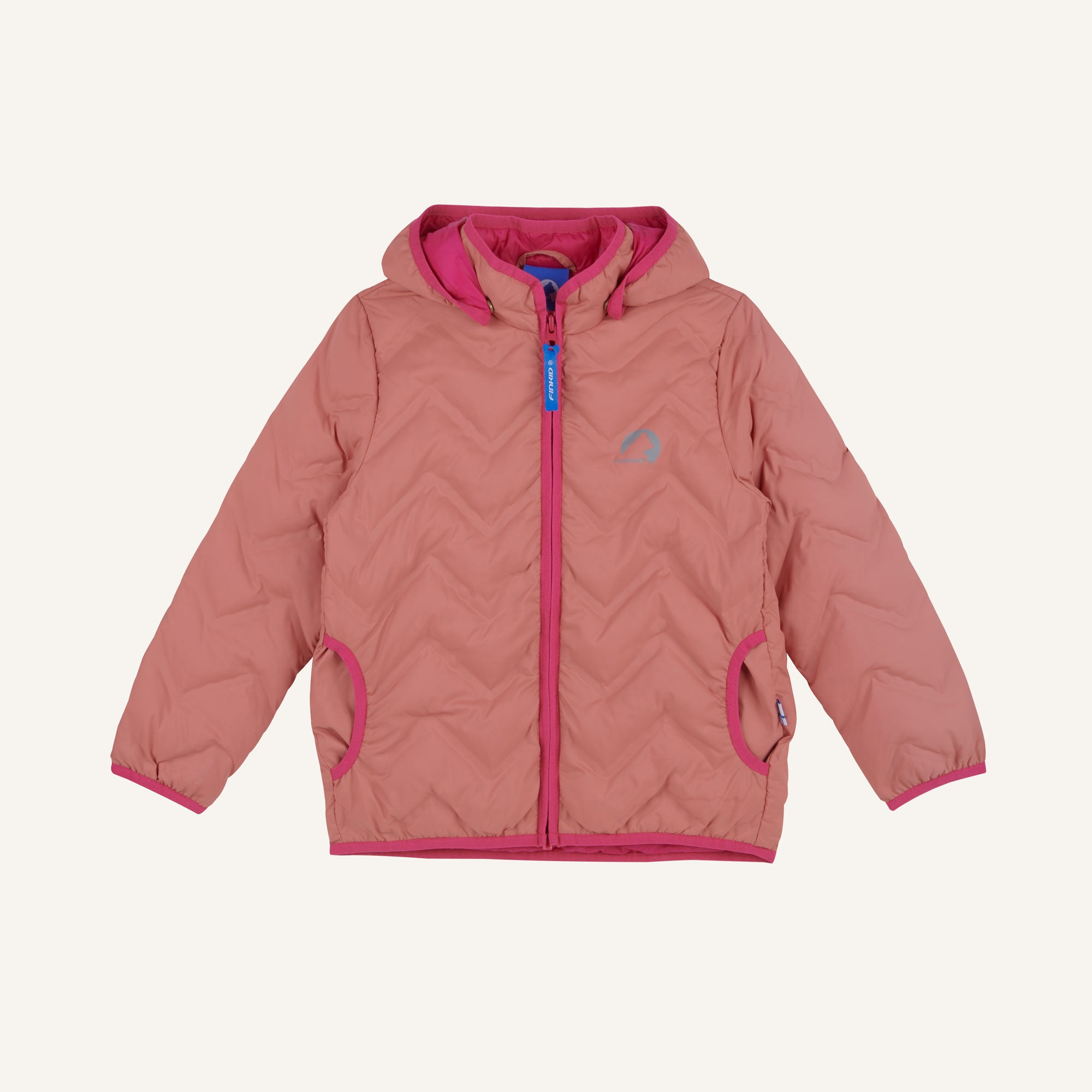 finkid-vanukas-air-kinder-steppjacke-real-teal-navy image 2