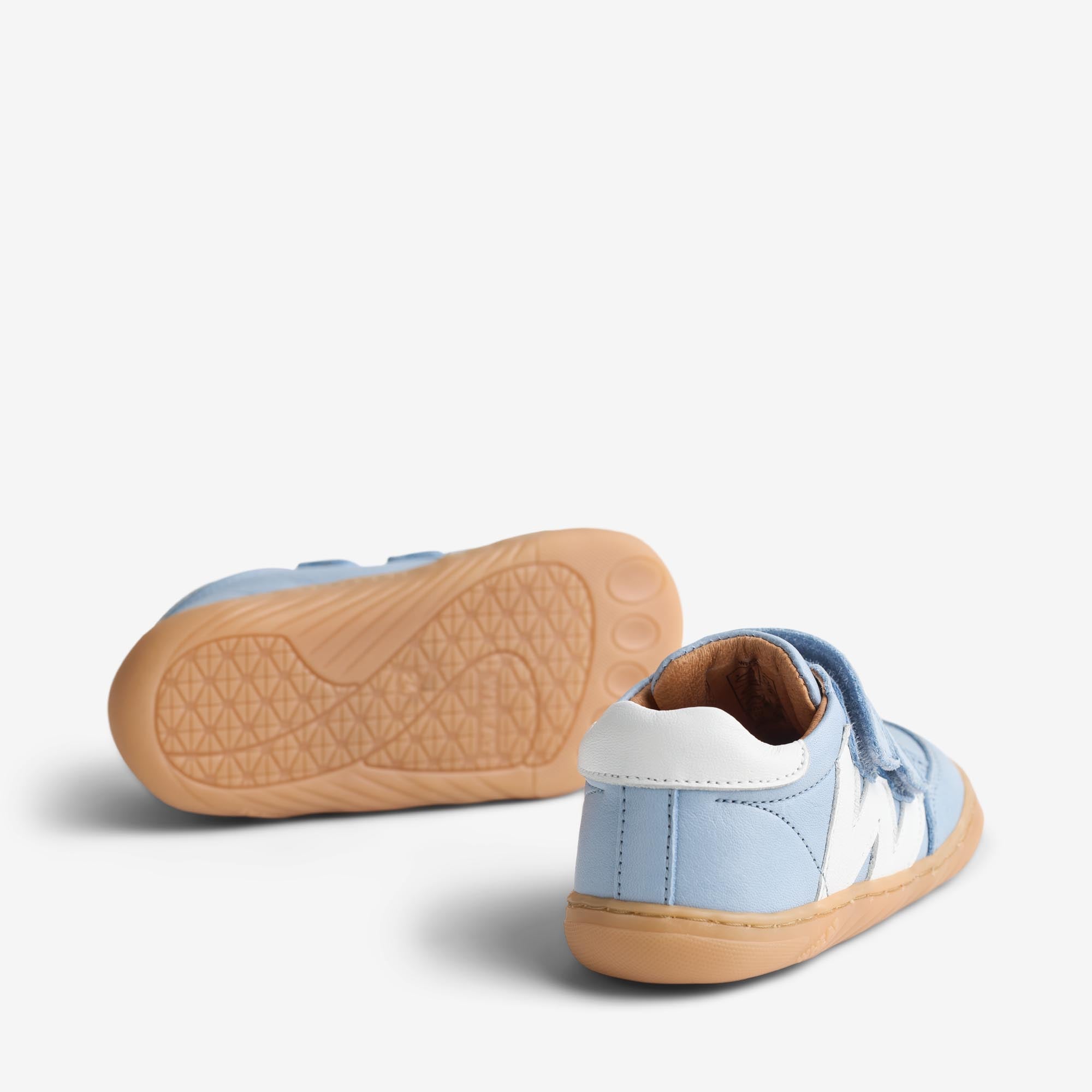 wheat-footwear-sneaker-barres-kinder-sneaker-faded-denim-leder image 2