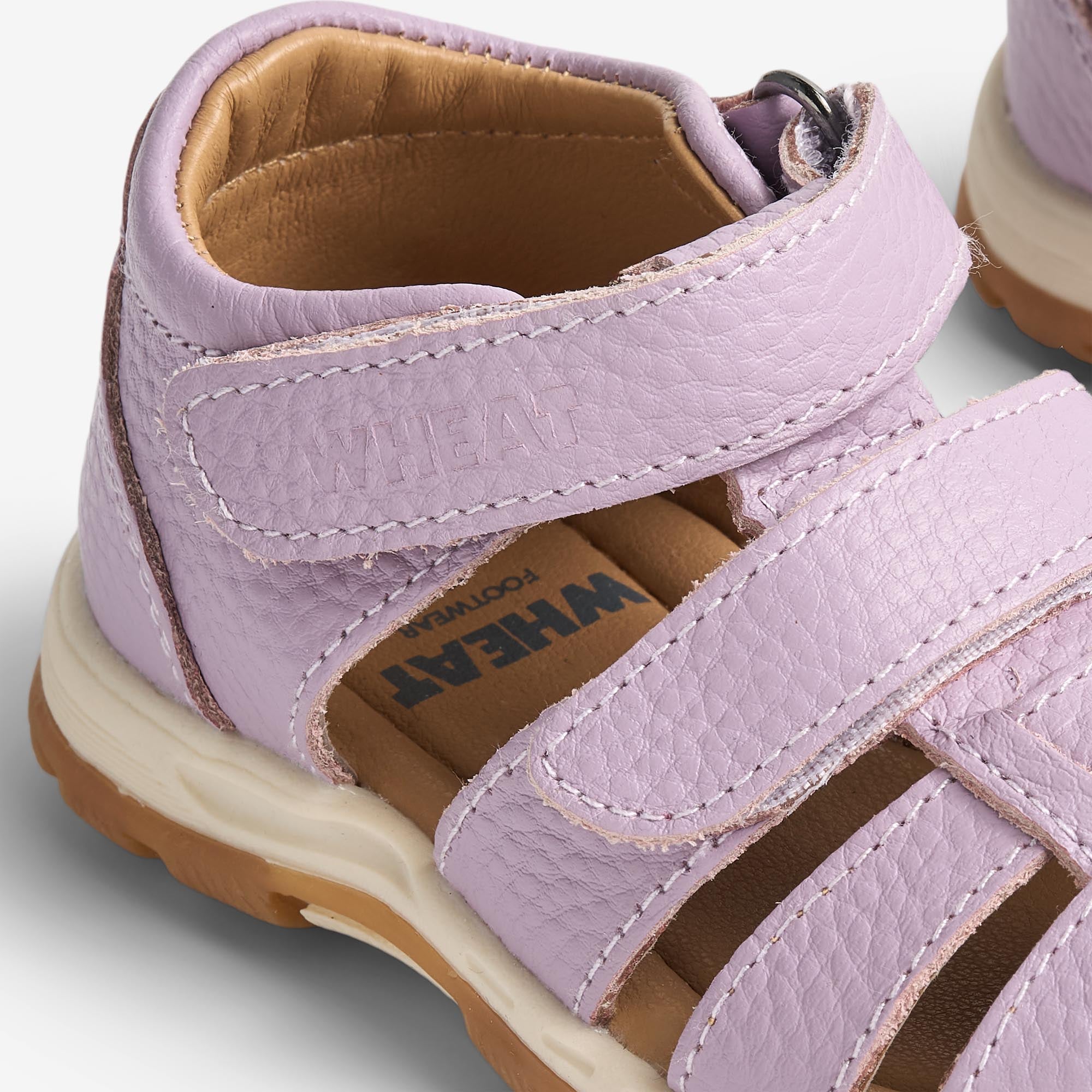 wheat-frei-sandale-lavender-leder-klett-sandalen-kinder image 4