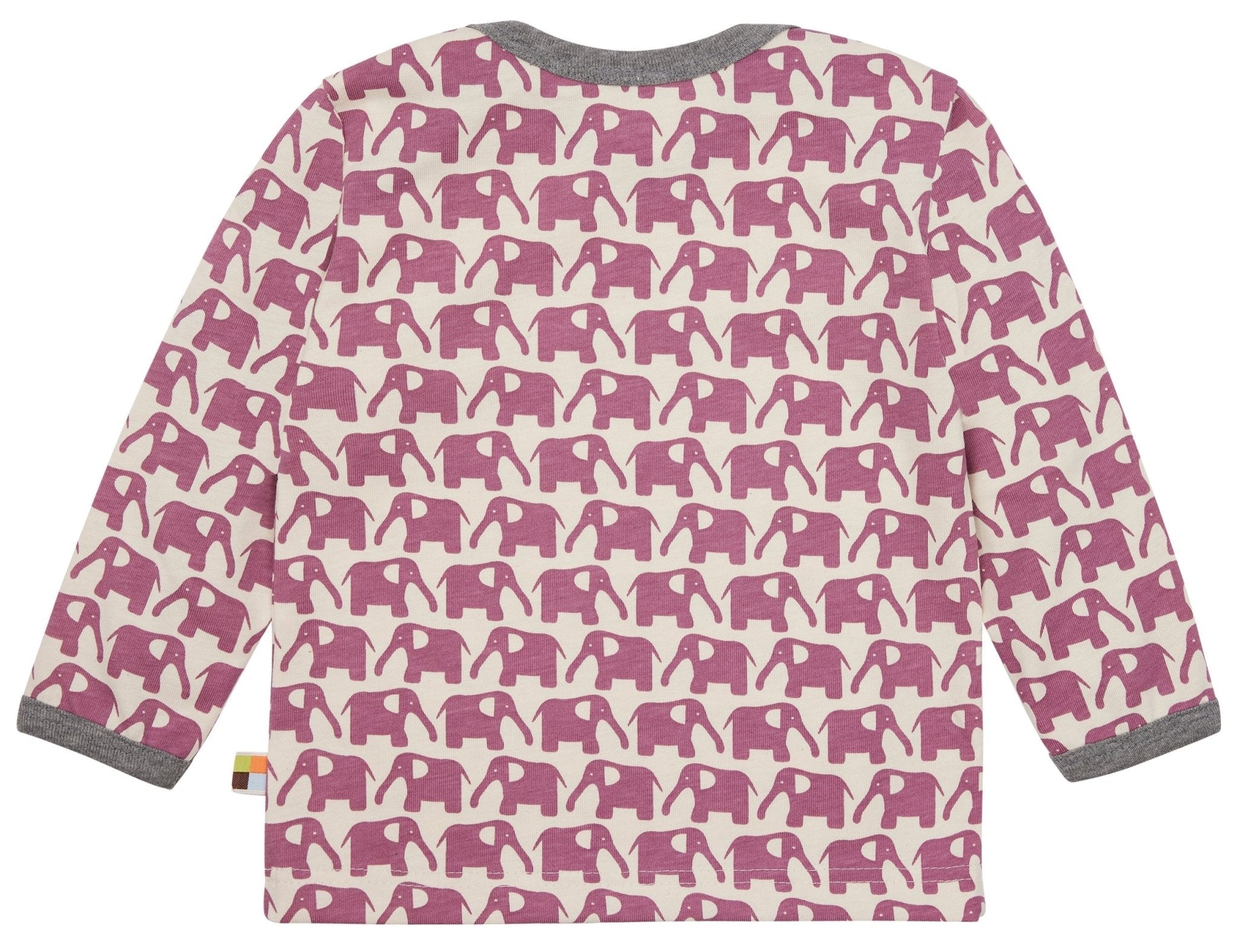 loud-proud-classics-shirt-langarm-elefanten-grape-62-68-bio image 2
