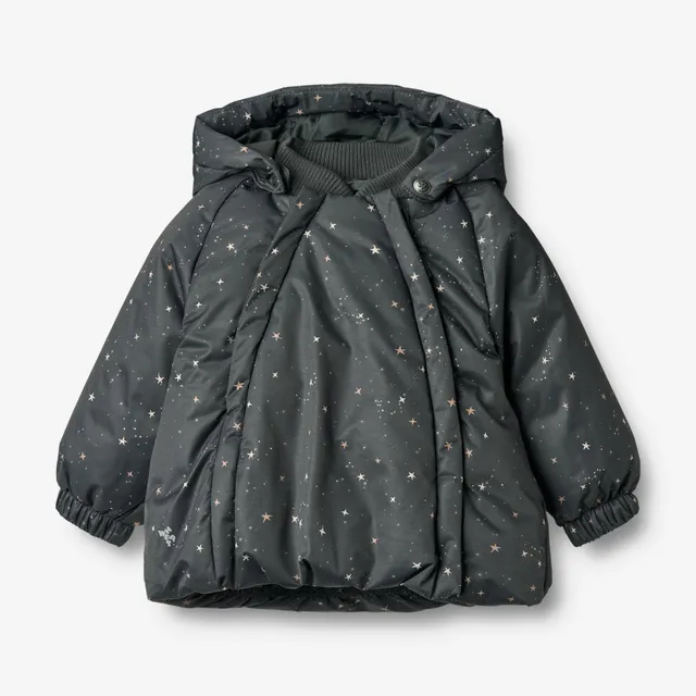 wheat-morgen-puffer-jacke-black-sea-stars-recycling image 1