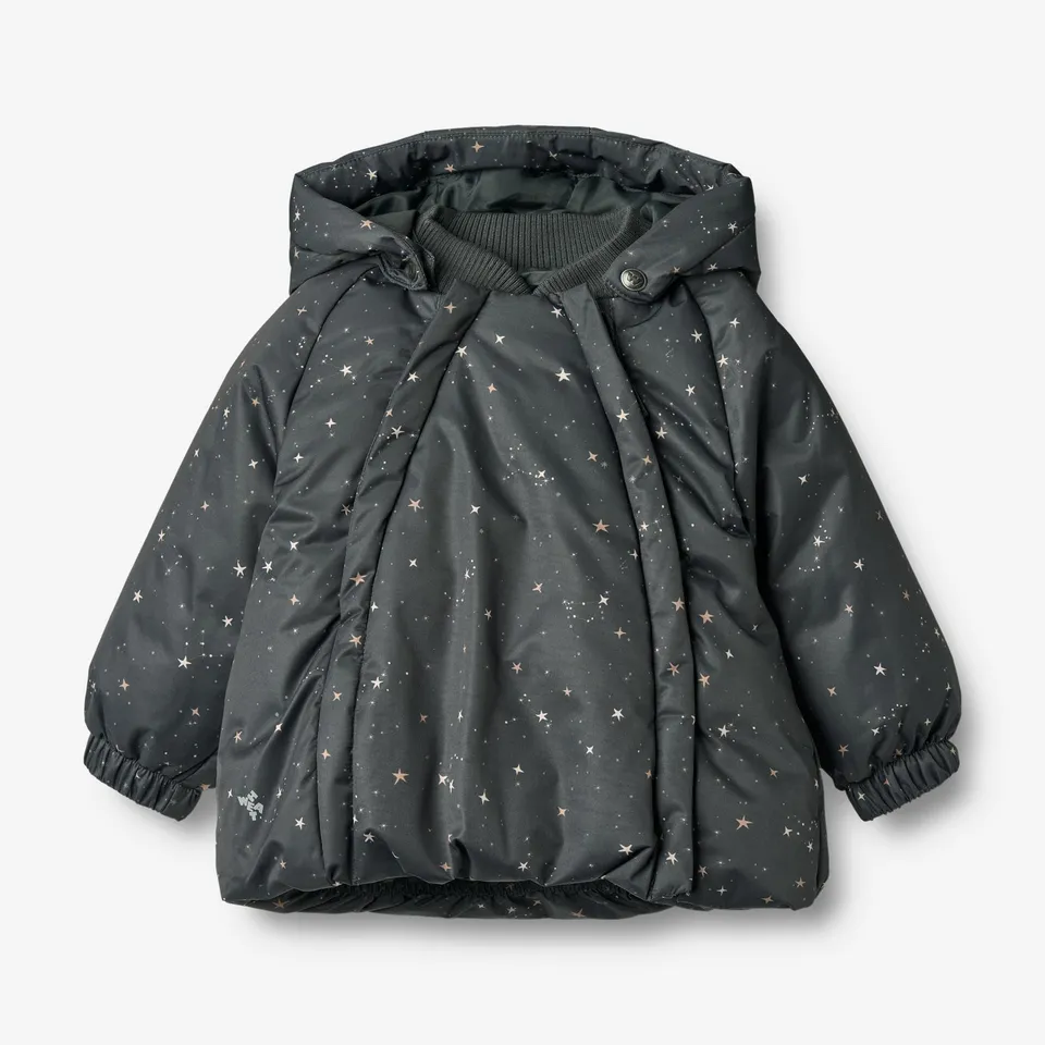 wheat-morgen-puffer-jacke-black-sea-stars-recycling image 1