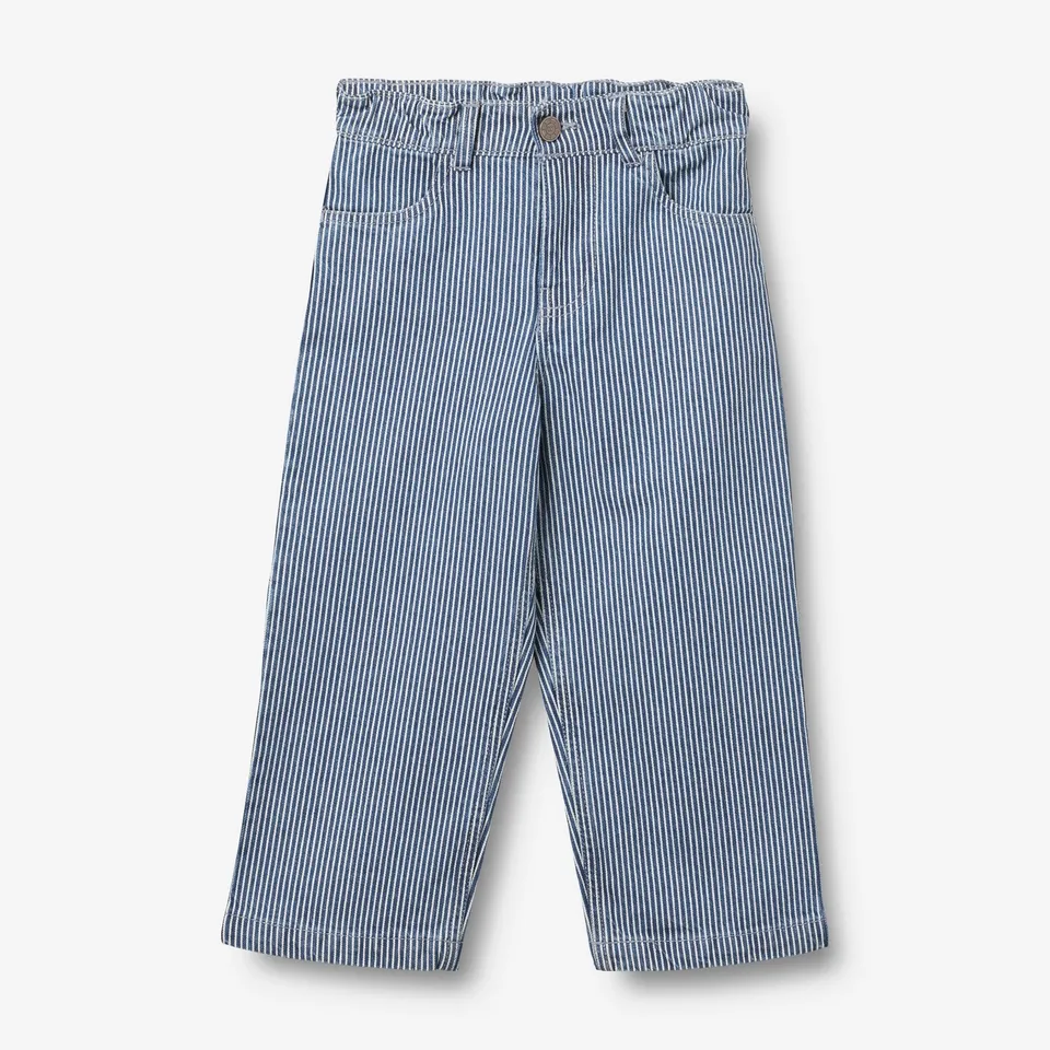 wheat-felix-hose-denim-stripe-bio-baumwolle-jungen image 1