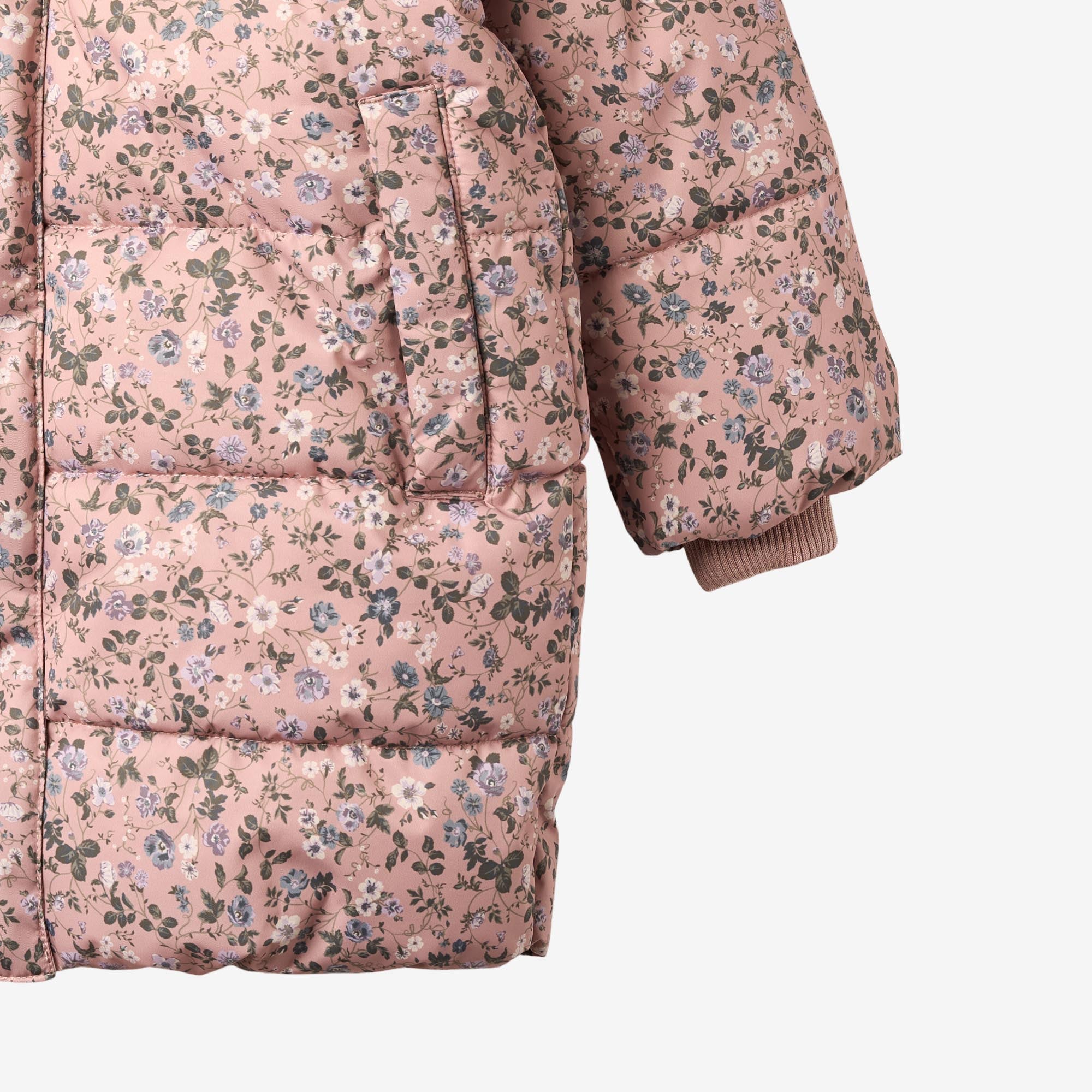wheat-yrsa-steppjacke-rose-powder-flowers-recycelt image 4