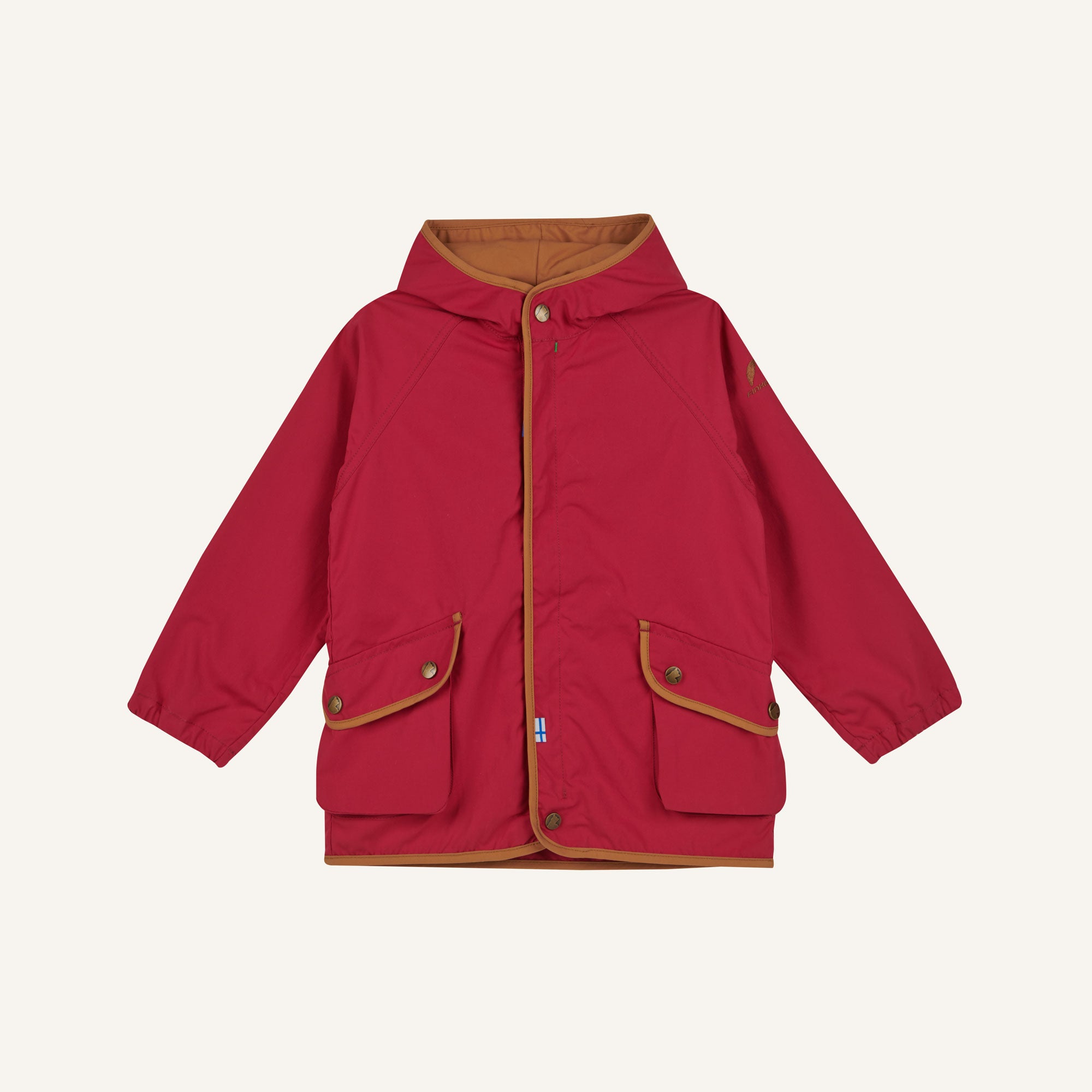 finkid-husky-ilma-outdoorjacke-kinder-baumwolle-navy image 8