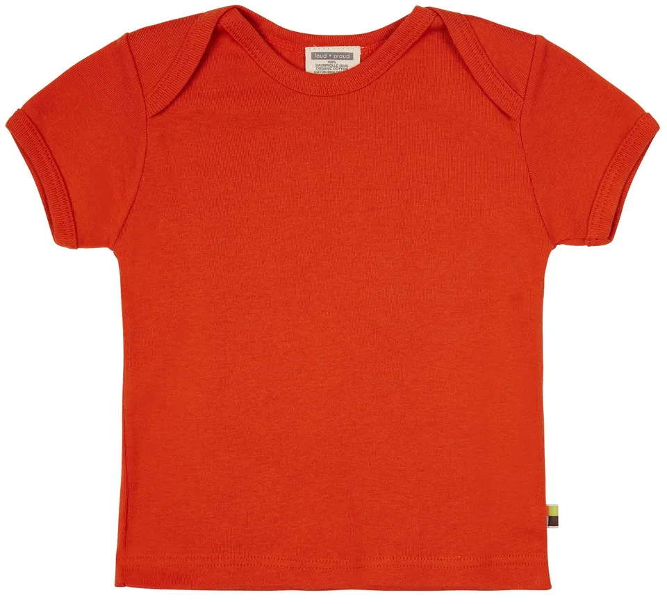 loud-proud-classics-uni-t-shirt-copper-86-92-feinripp image 1